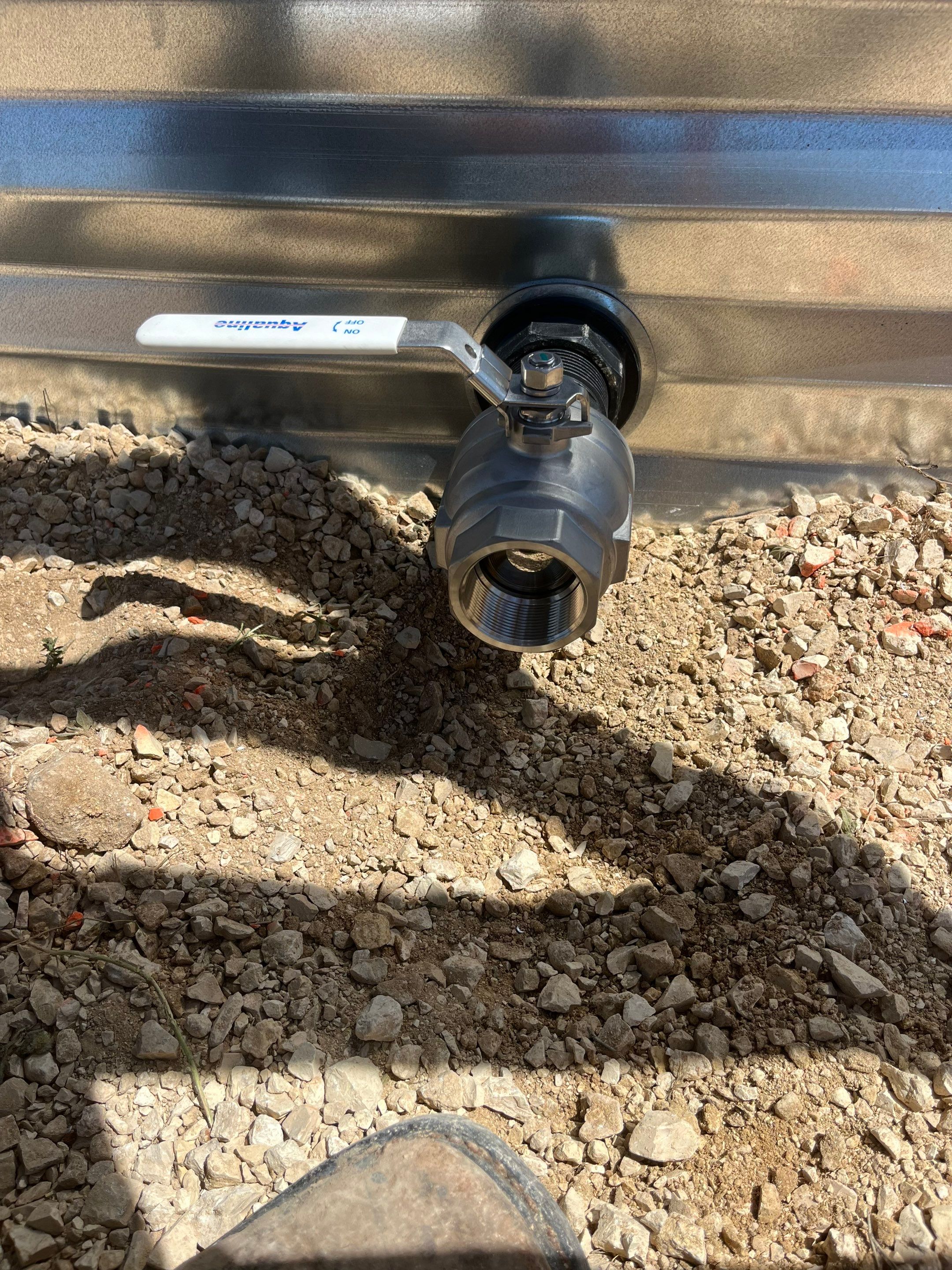 55.2K - Dome - Silver using Aqualine Tank - 3602D by Hill Country Rain Water