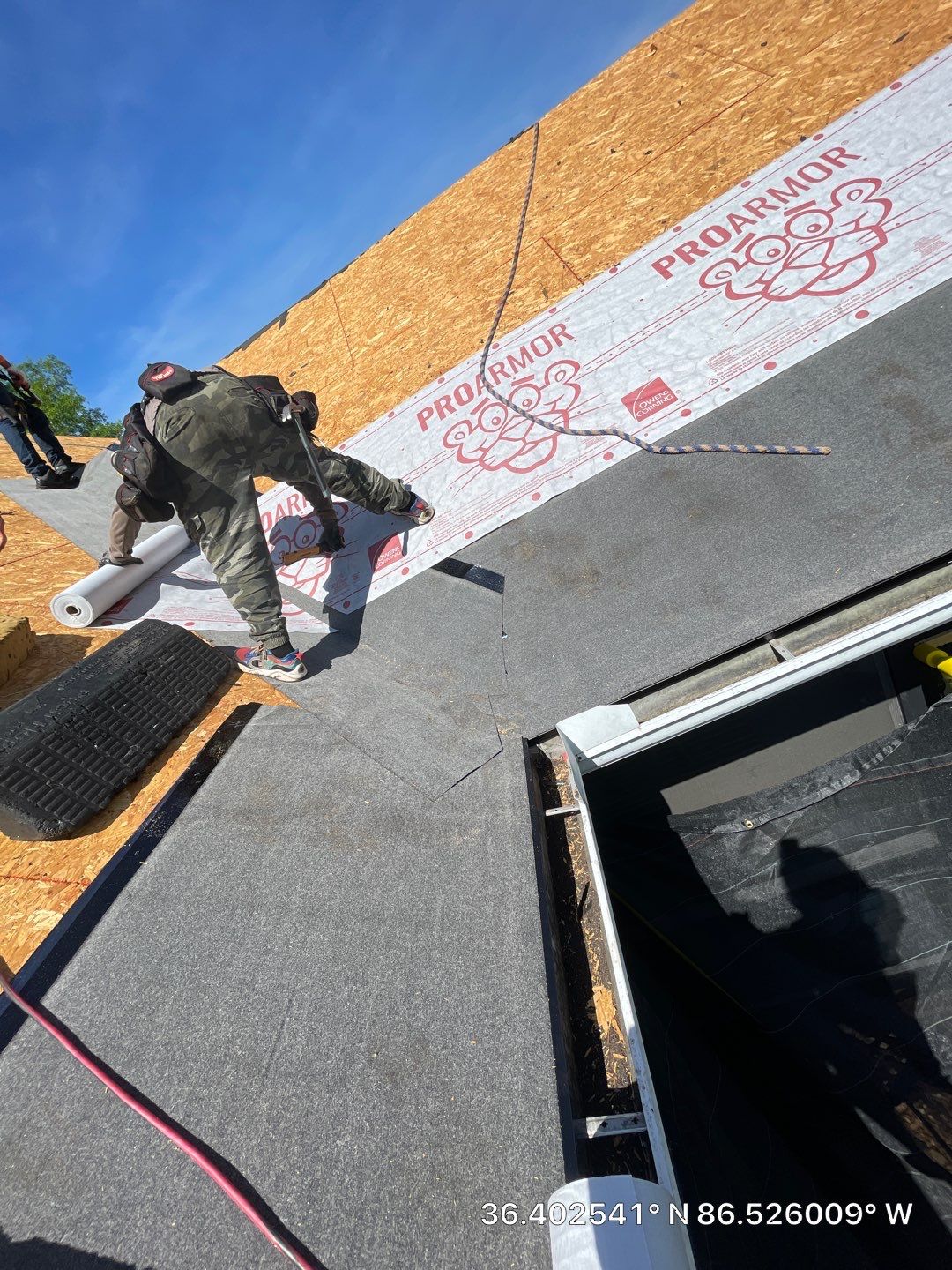 Residential Roofing Installation using Owens Corning Duration Shingles Roofing System by Undersun Roofing 