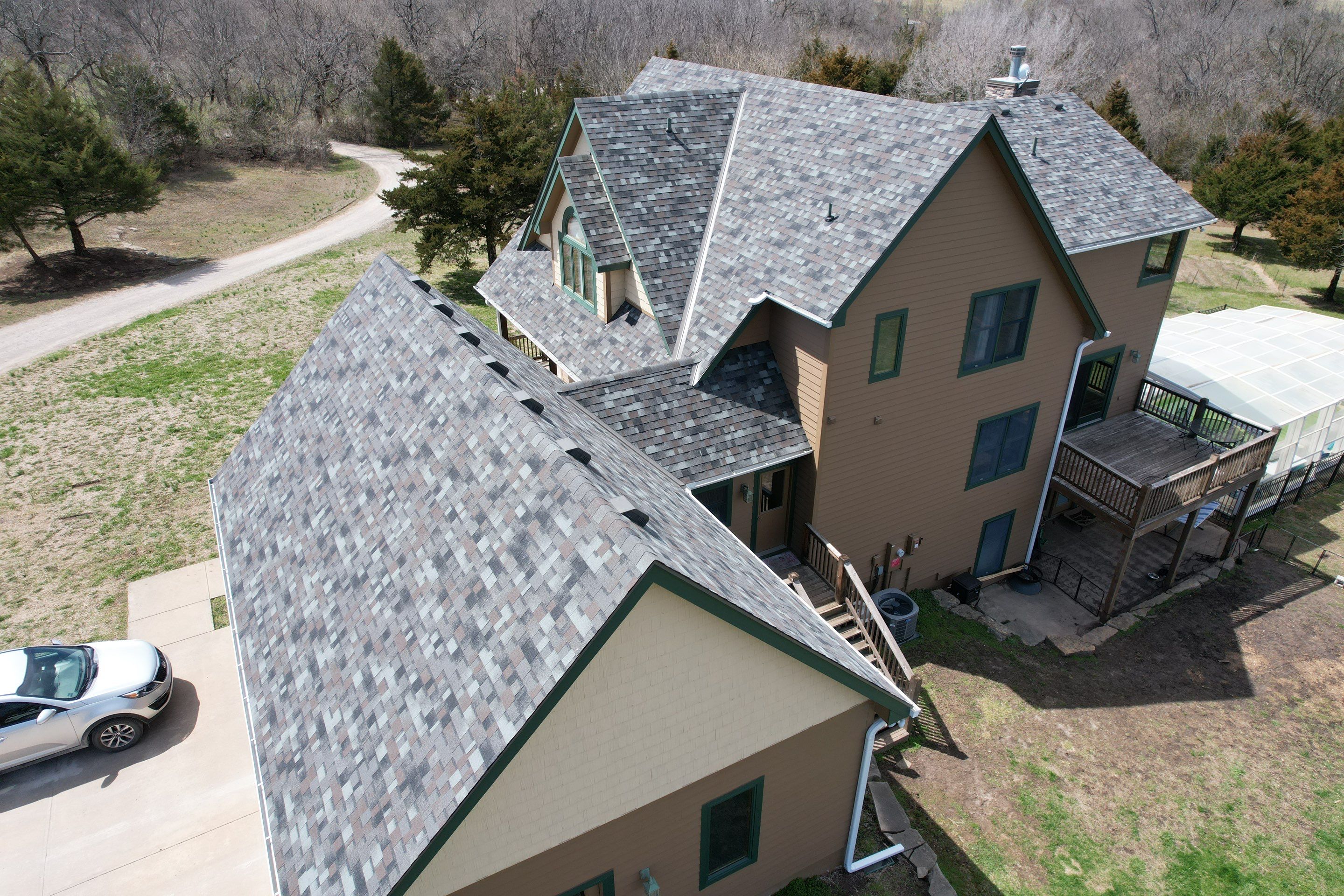 Project in Eudora by HT Roofing & Construction, INC
