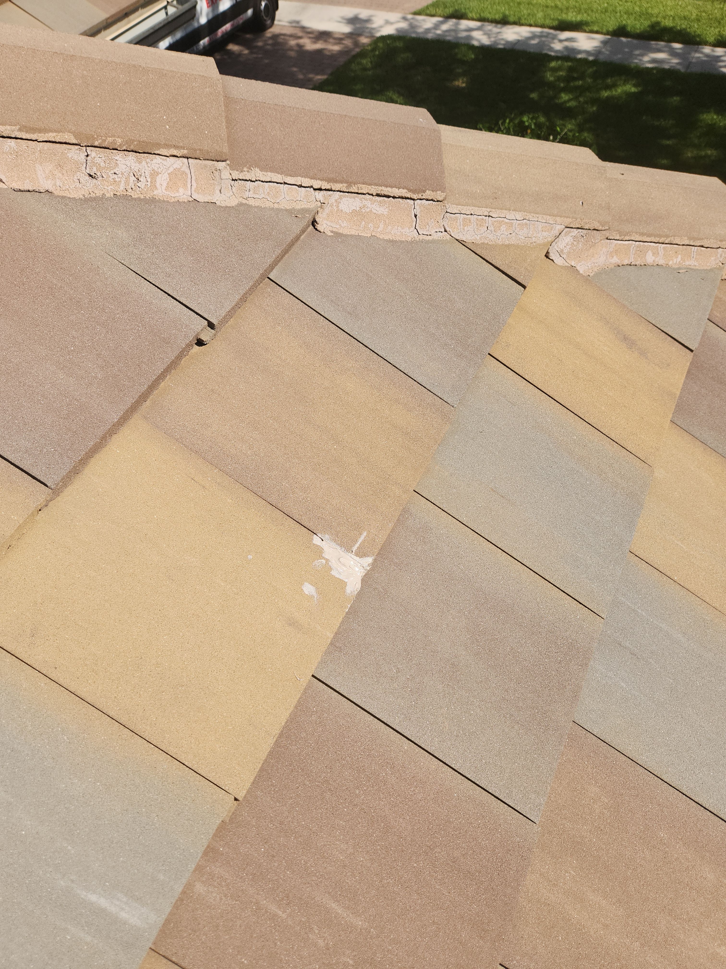 Concrete Tile Roof Repair for Residential Home in Wellington by Aastro Roofing