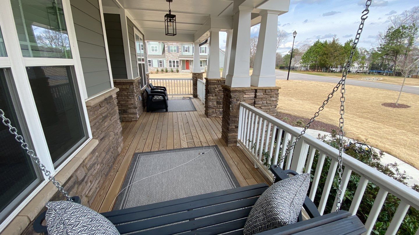 Screened Porch using Wood Sealant by DuraSeal