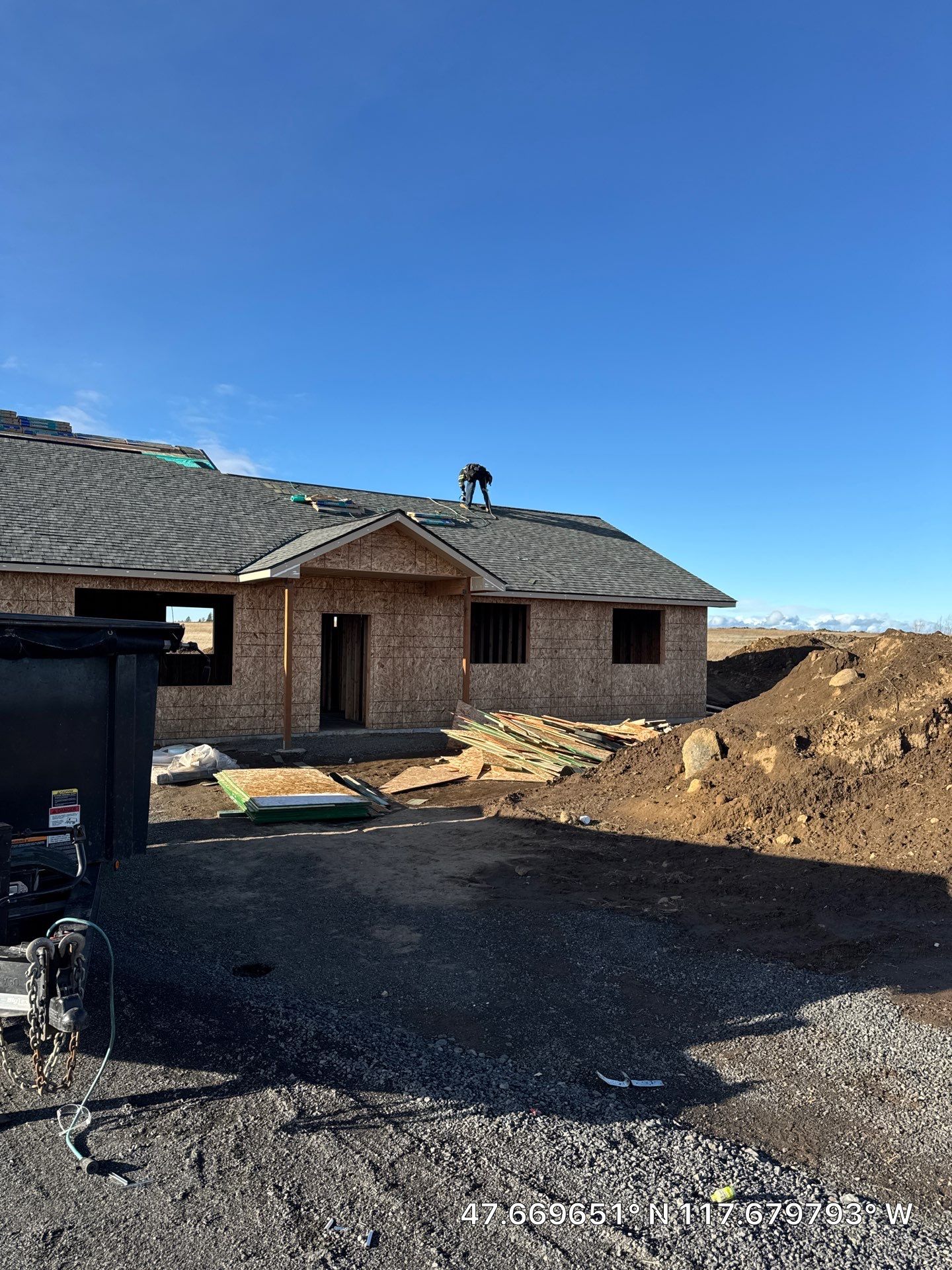 Project in Medical Lake, Washington by Alpine Roofing