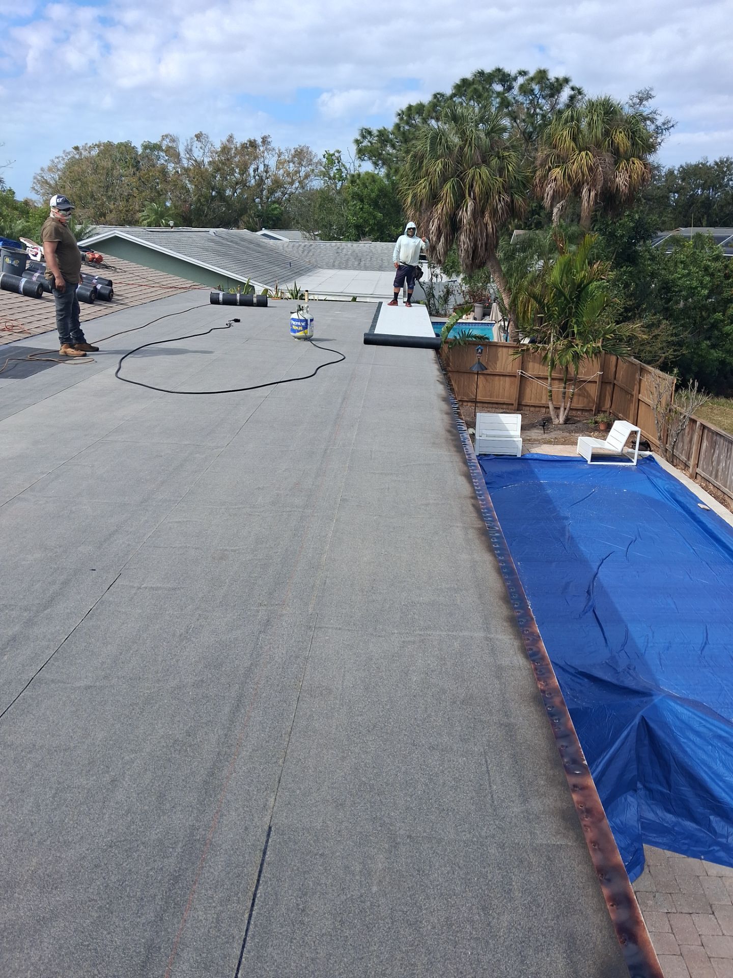 Project in St. Petersburg 33703 by Mitchell Roofing Company LLC