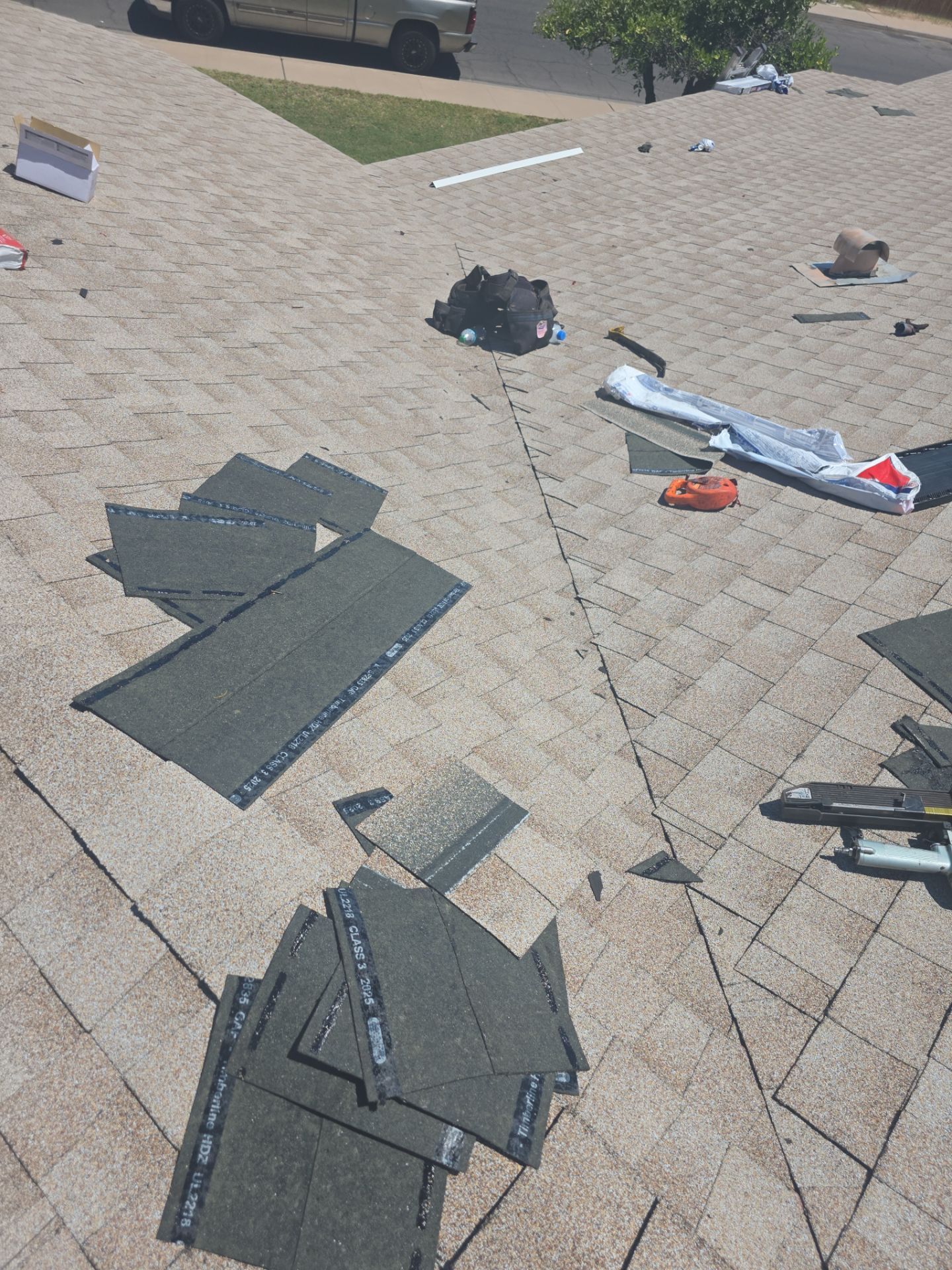 New GAF Roof in Mesa, Arizona by Weather-Tite Roofing