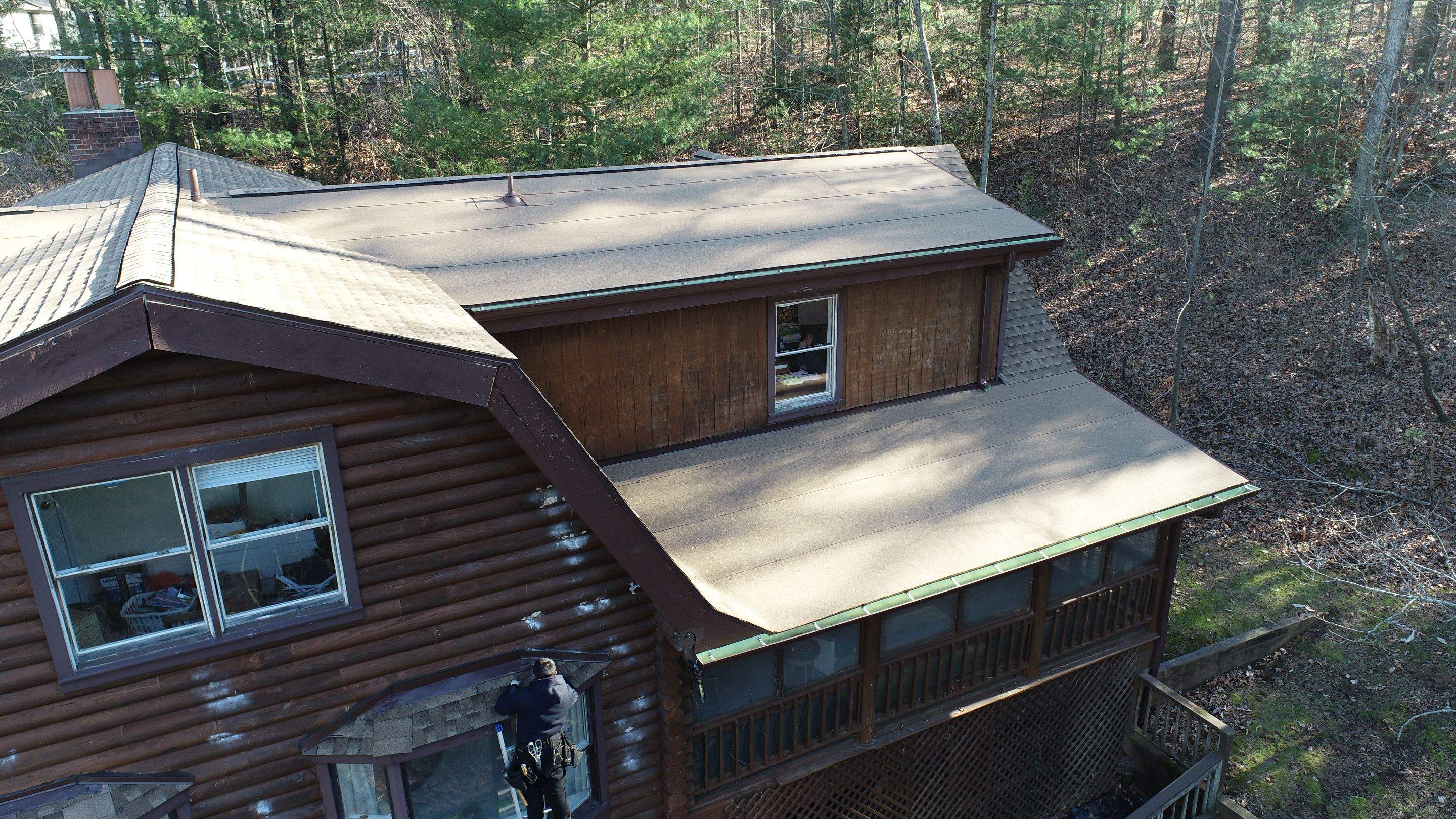 Log Cabin Roof Replacement/Repair in Westminster, MD by American Home Contractors