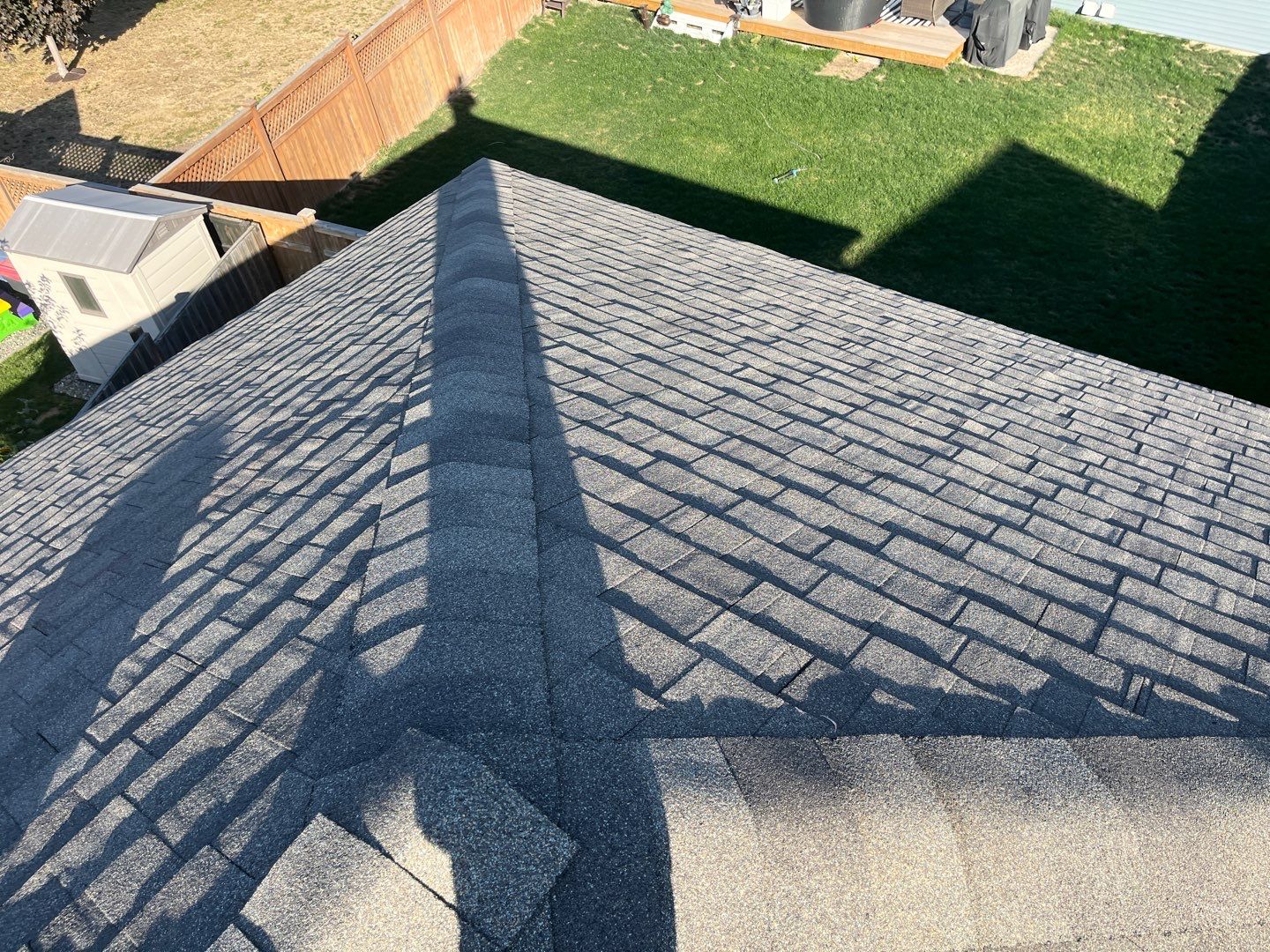 Residential Roofing Installation using IKO Weatherwood shingle by Top Notch Roofing Inc
