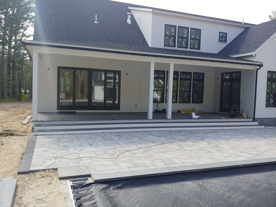 Gutter Installation using 6" Half Round Aluminum Gutter by Gutter Pro Enterprises