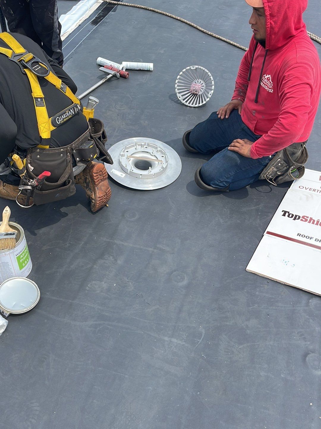 Residential Roofing Installation using EPDM/Rubber by Sensible Home Solutions