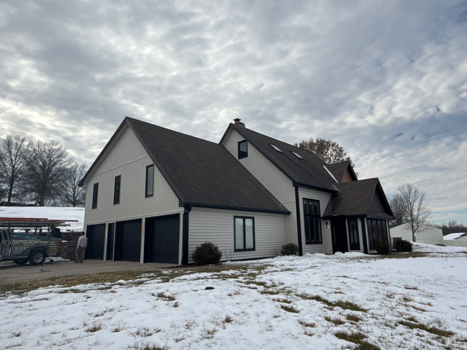 Craneboard Siding and Cedar Renditions Installation in Liberty Mo  by EEC  Windows, Siding & Roofing 
