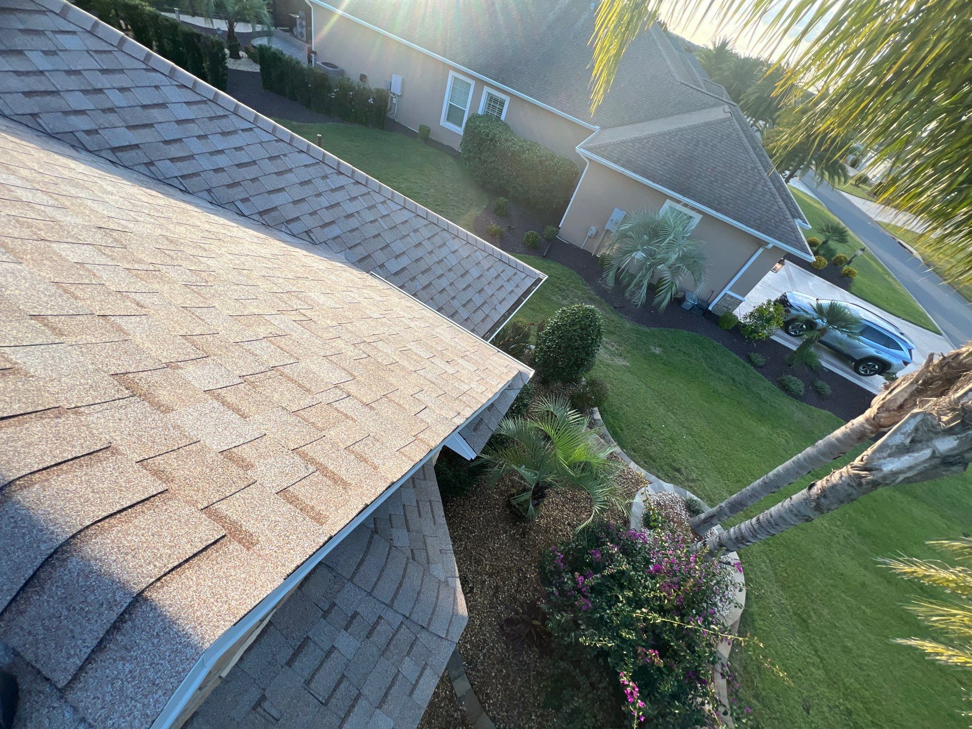 90 SQ shingle install at The Villages, FL by Brehm Roofing