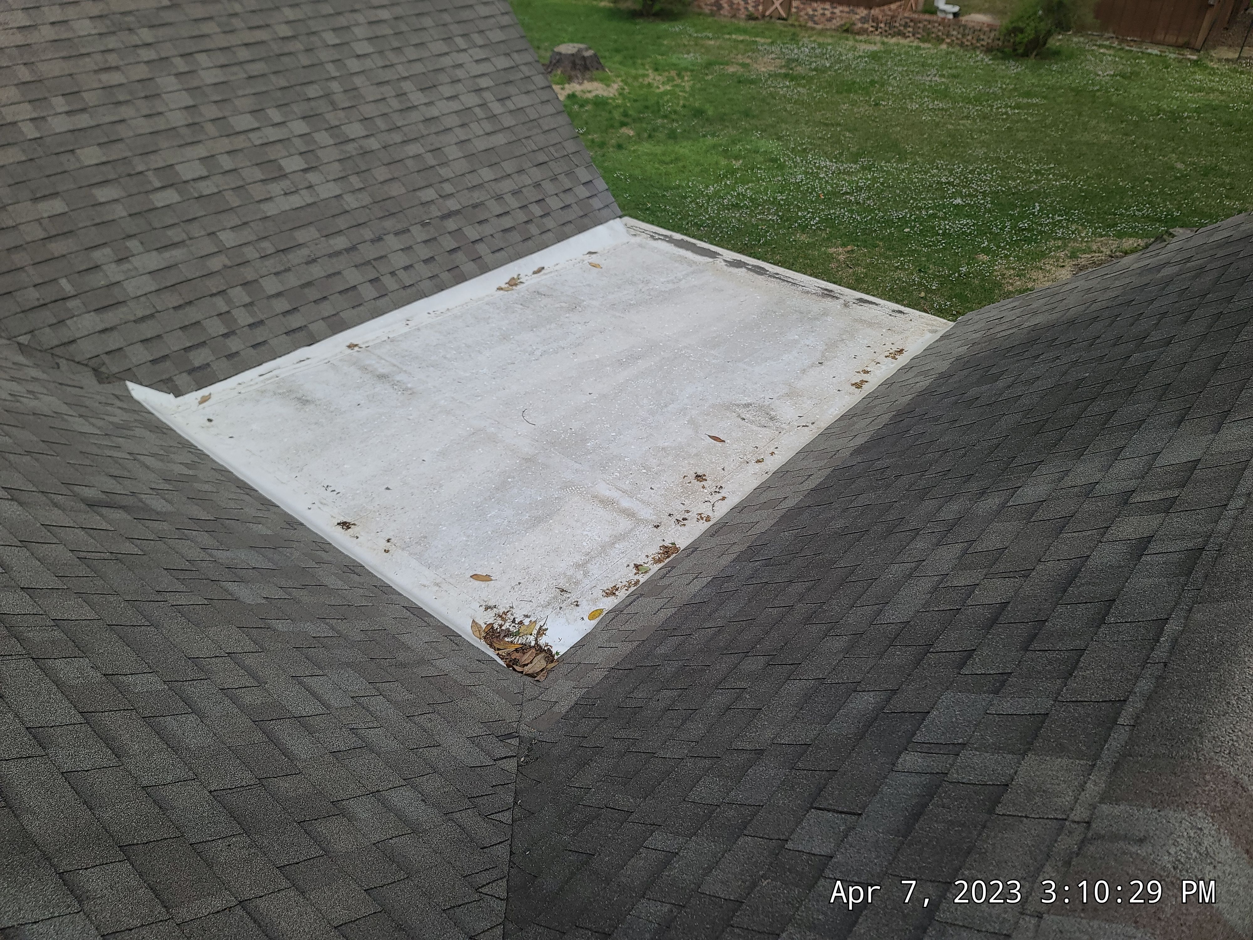 Residential Roofing Installation using 50 mil PVC by Hostetler Roofing