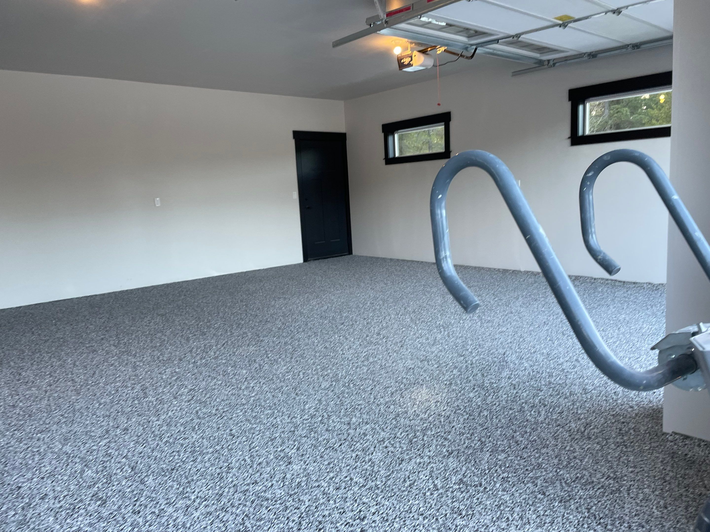Garage Transformation using Domino and The Penntek Evolution System by Croc Coatings, LLC