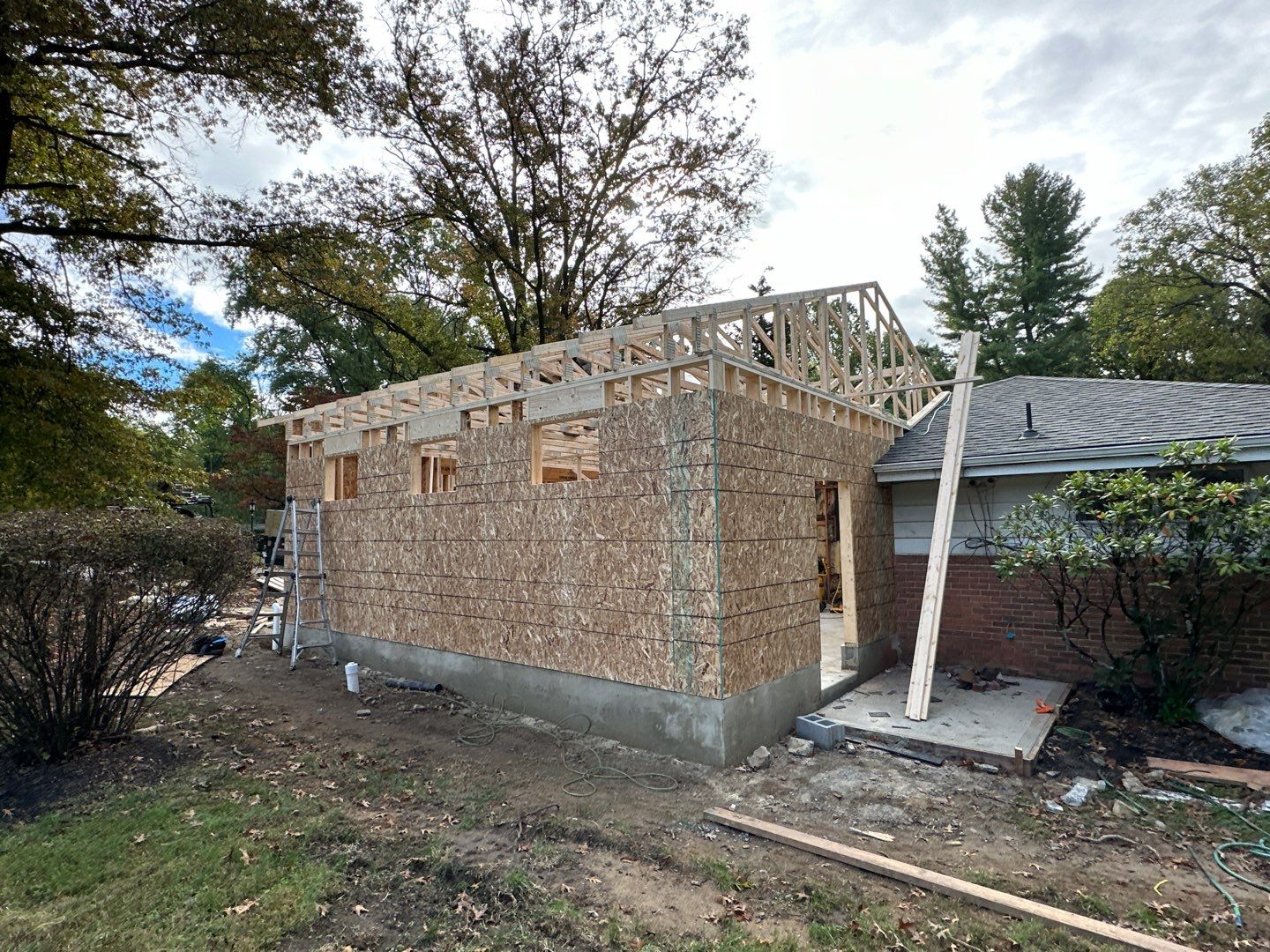 Garage Addition Project in MD by Bec Construction Llc