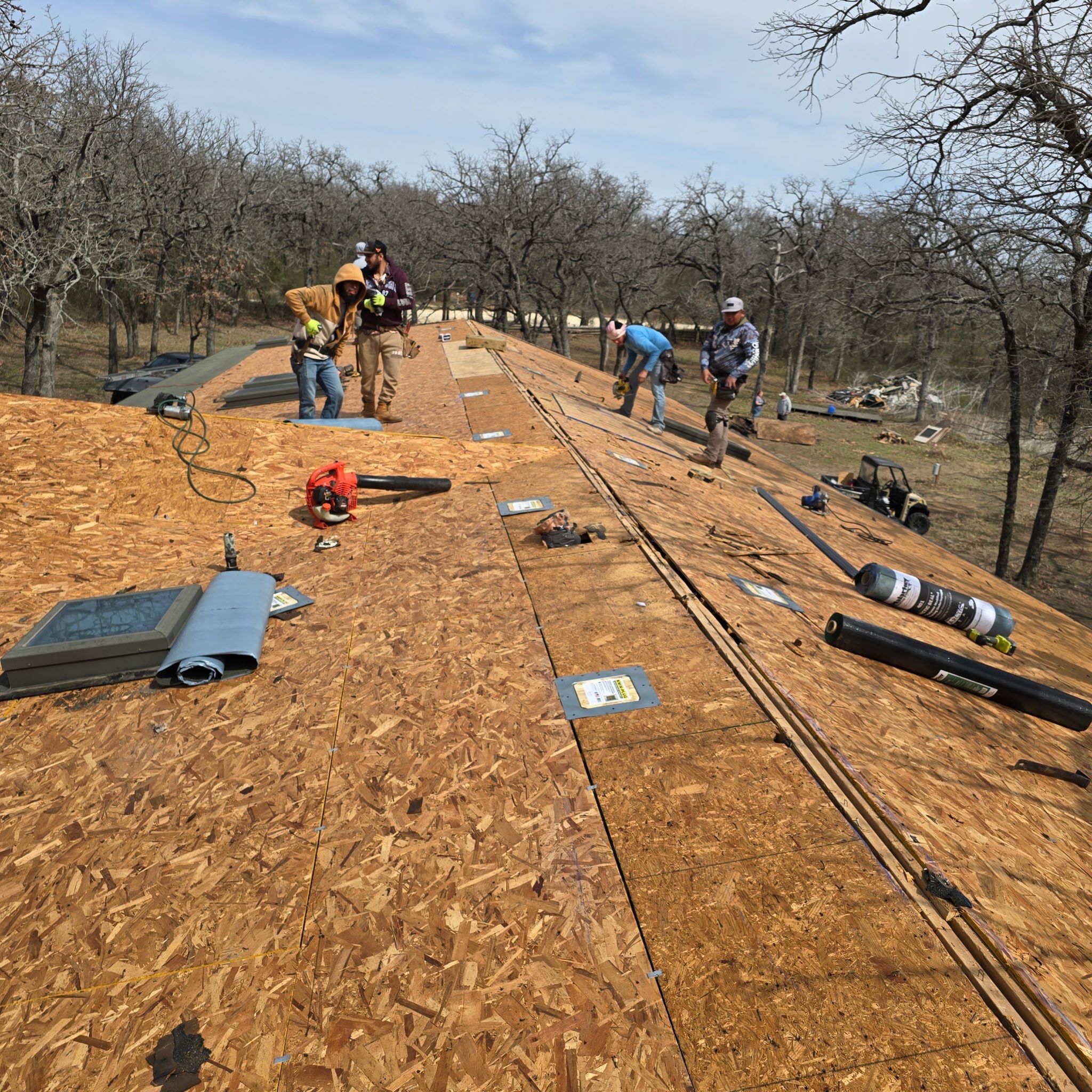 Residential Roofing Installation using Malarkey Highlander AR Shingles by Harvey Roofing & Construction