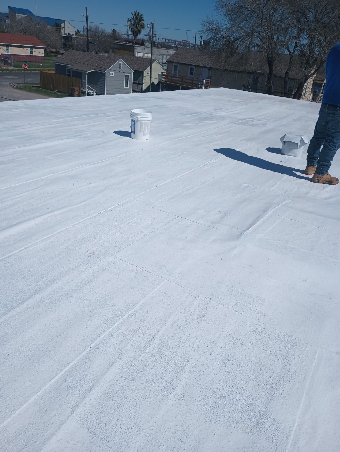 Silicone Coatings by Bayfront Roofing and Construction