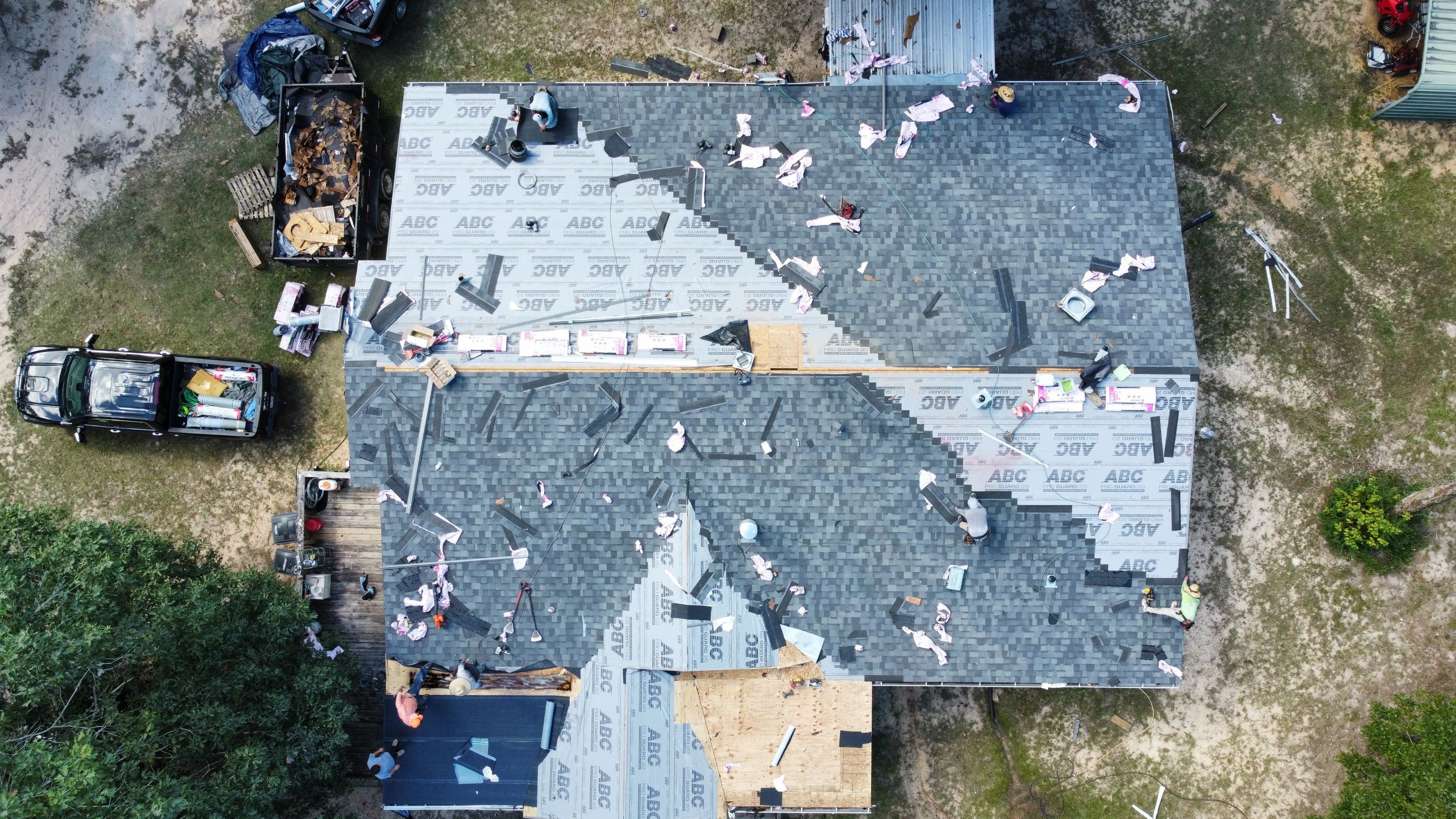 Project in Conroe by Roof Guard And Construction