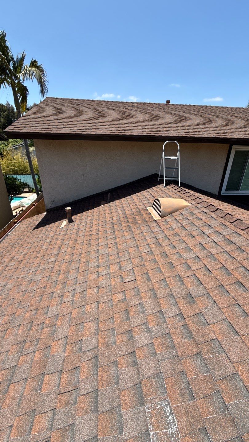 Full Residential Roof Replacement and Decking Repair in San Diego by Reliable Roofing San Diego Inc.