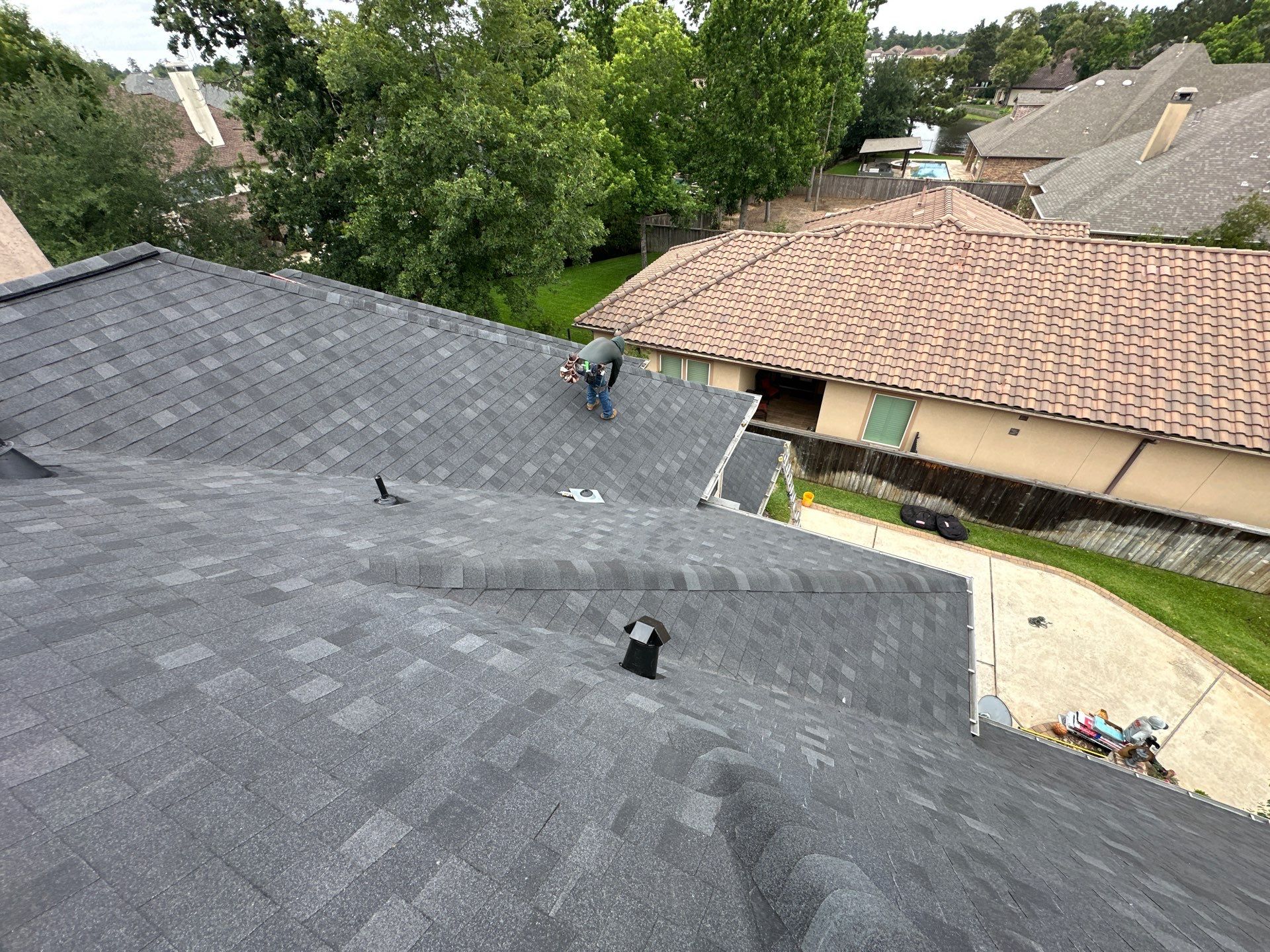 Project in Spring by Motion Roofing