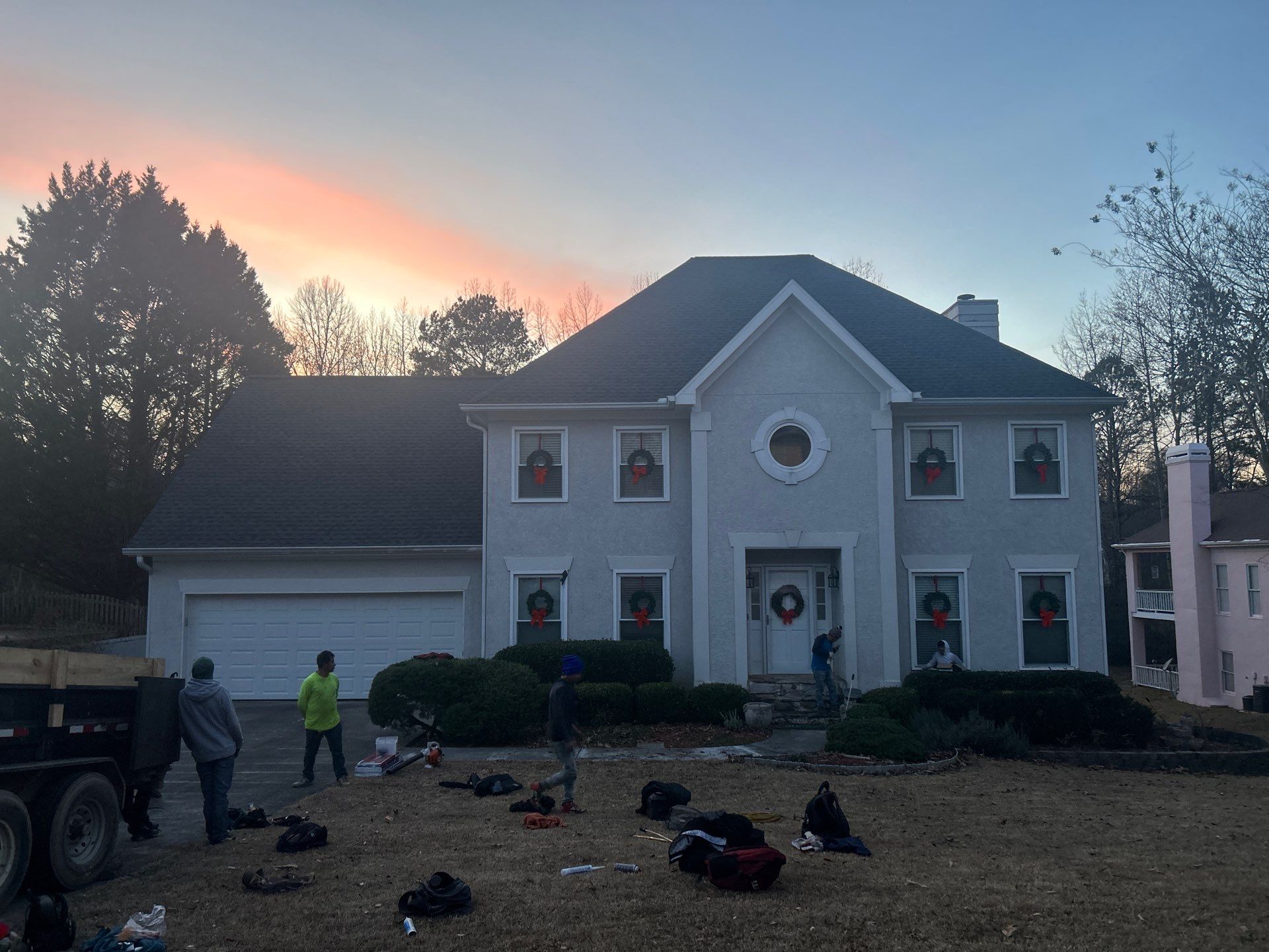 Christmas gift—a brand-new roof! by Georgia Roof Advisors