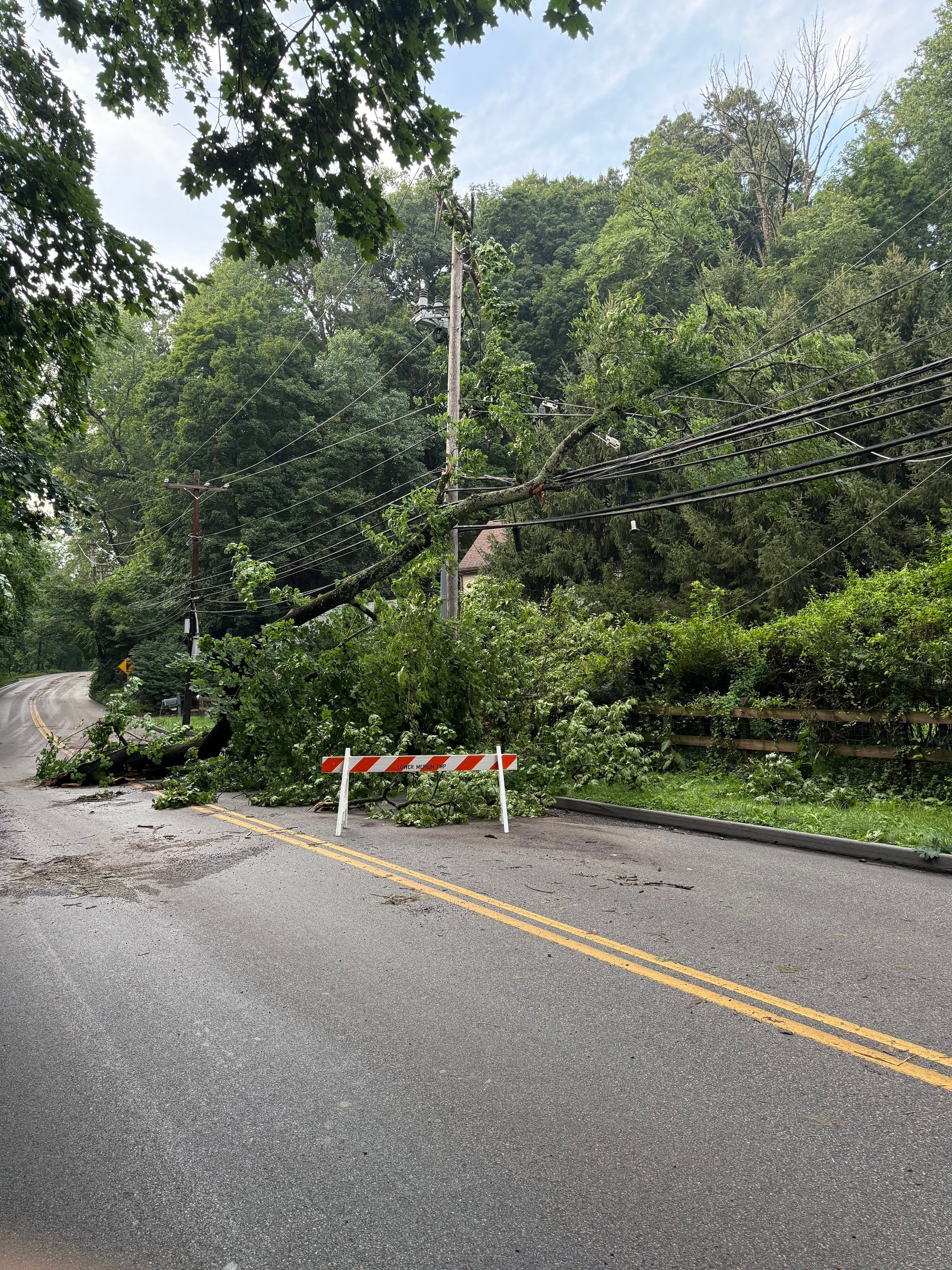 Wind & Storm Damage Claim in Gladwyne by FLAPA & KeyStone
