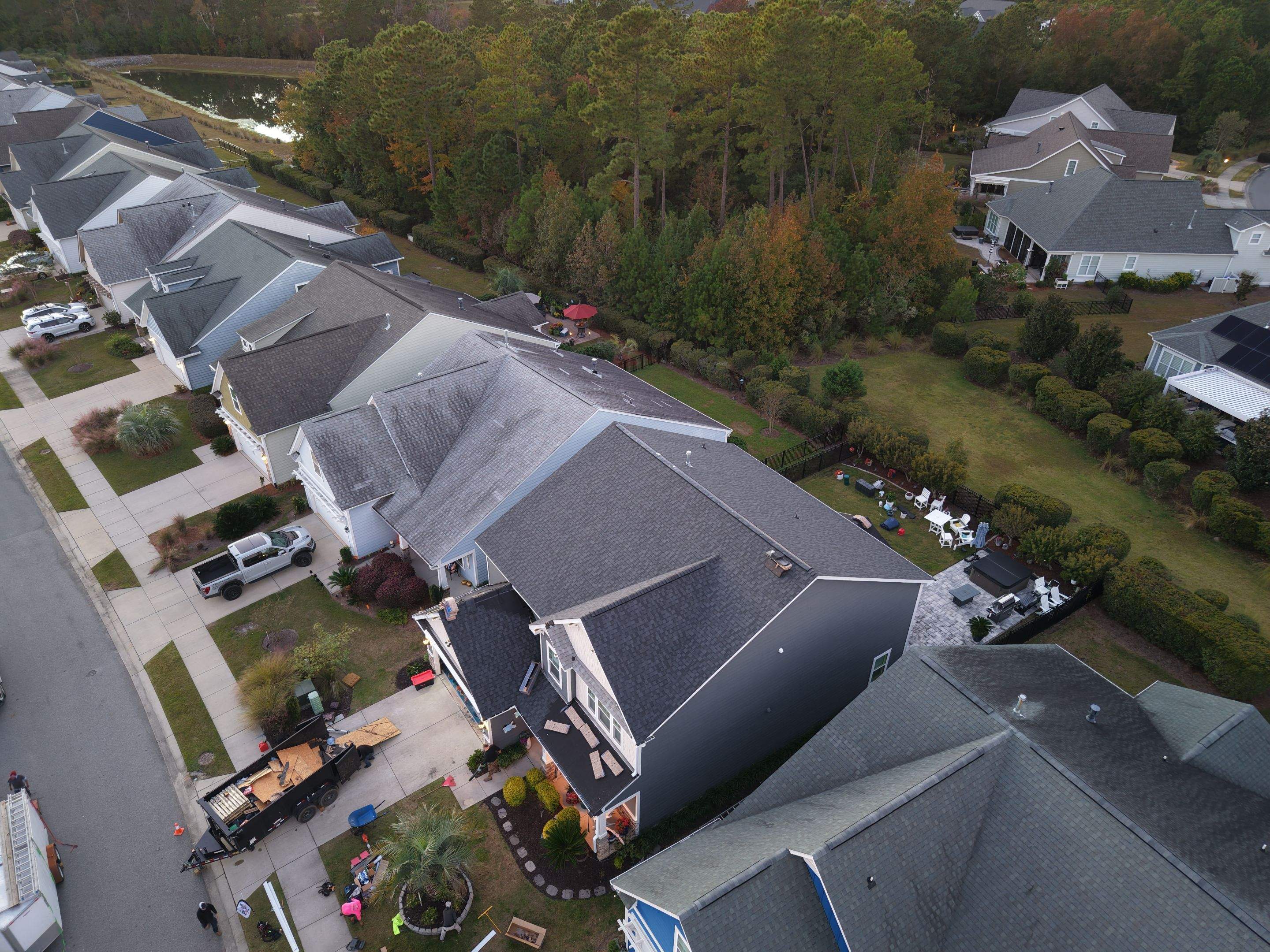 Leland Insurance Restoration with Interior Repairs and FORTIFIED Roof Upgrade by RGR Construction and Roofing, LLC