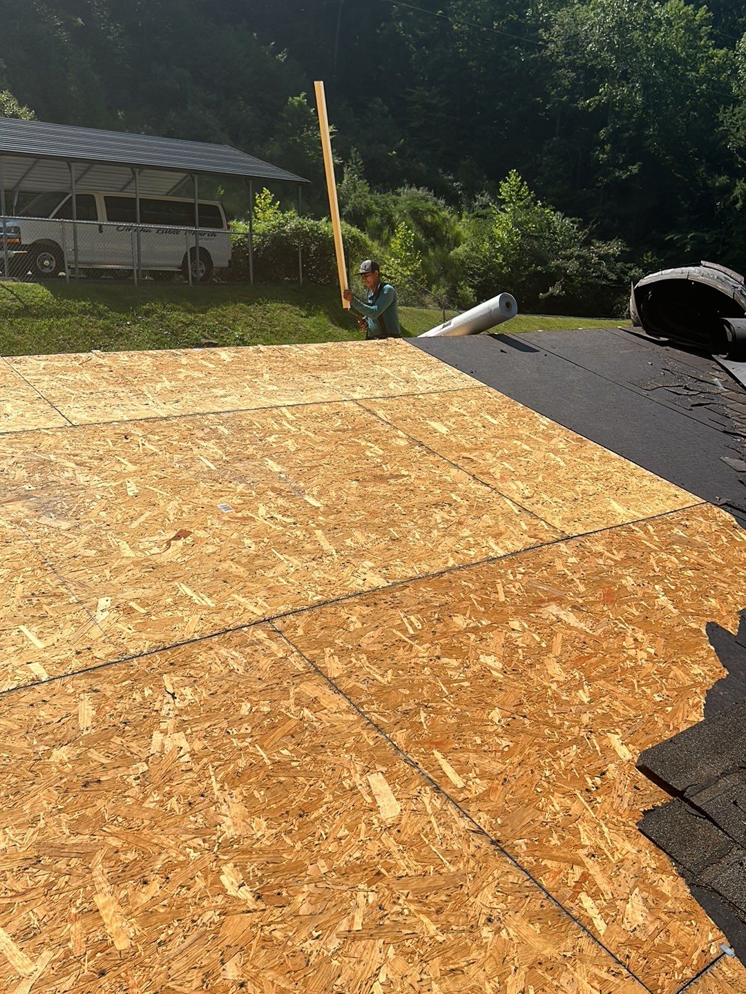 Residential Roofing Installation using Performance Shingles by Mr. Roofer