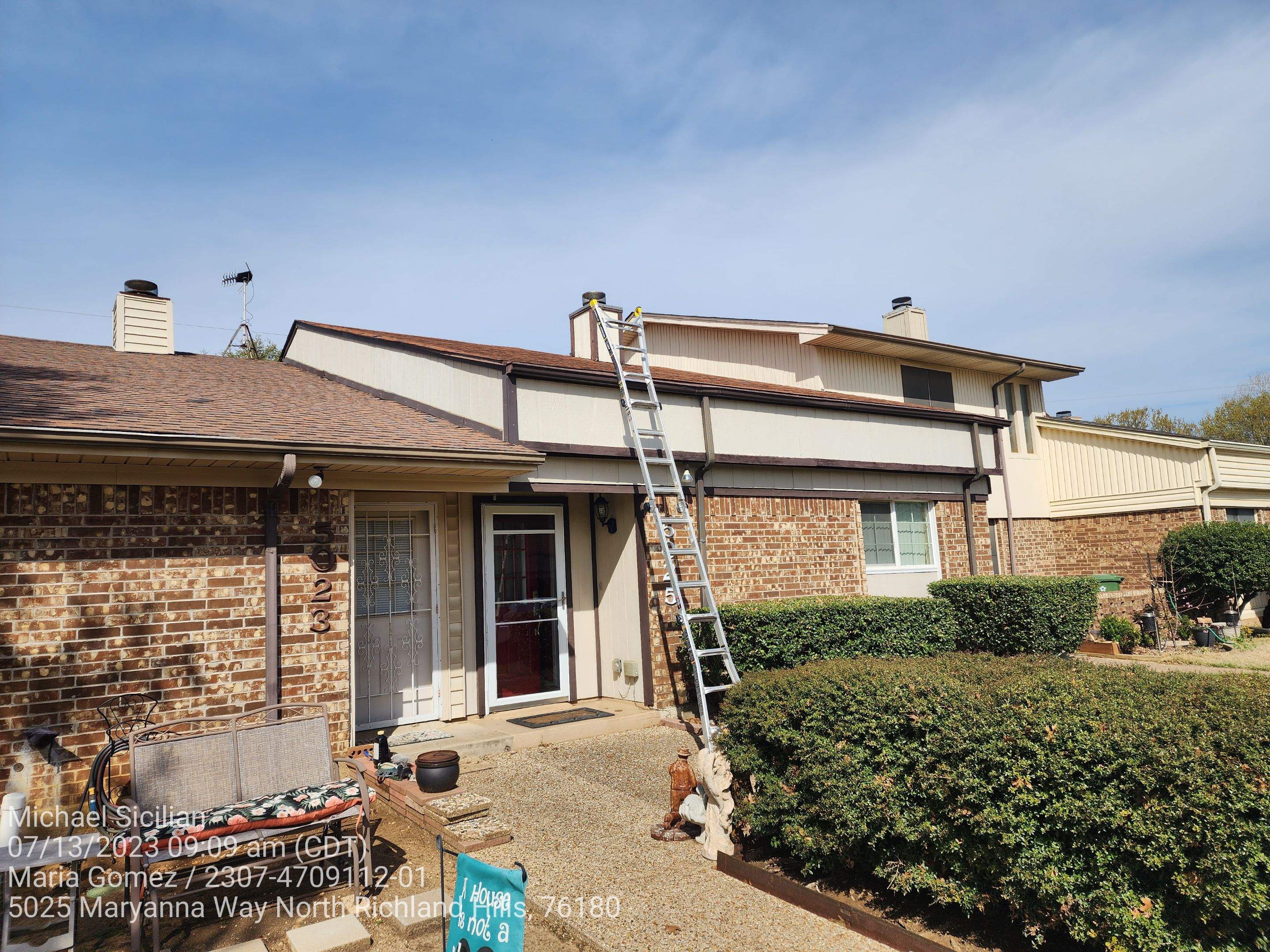 Project in North Richland Hills by Zeus Exteriors
