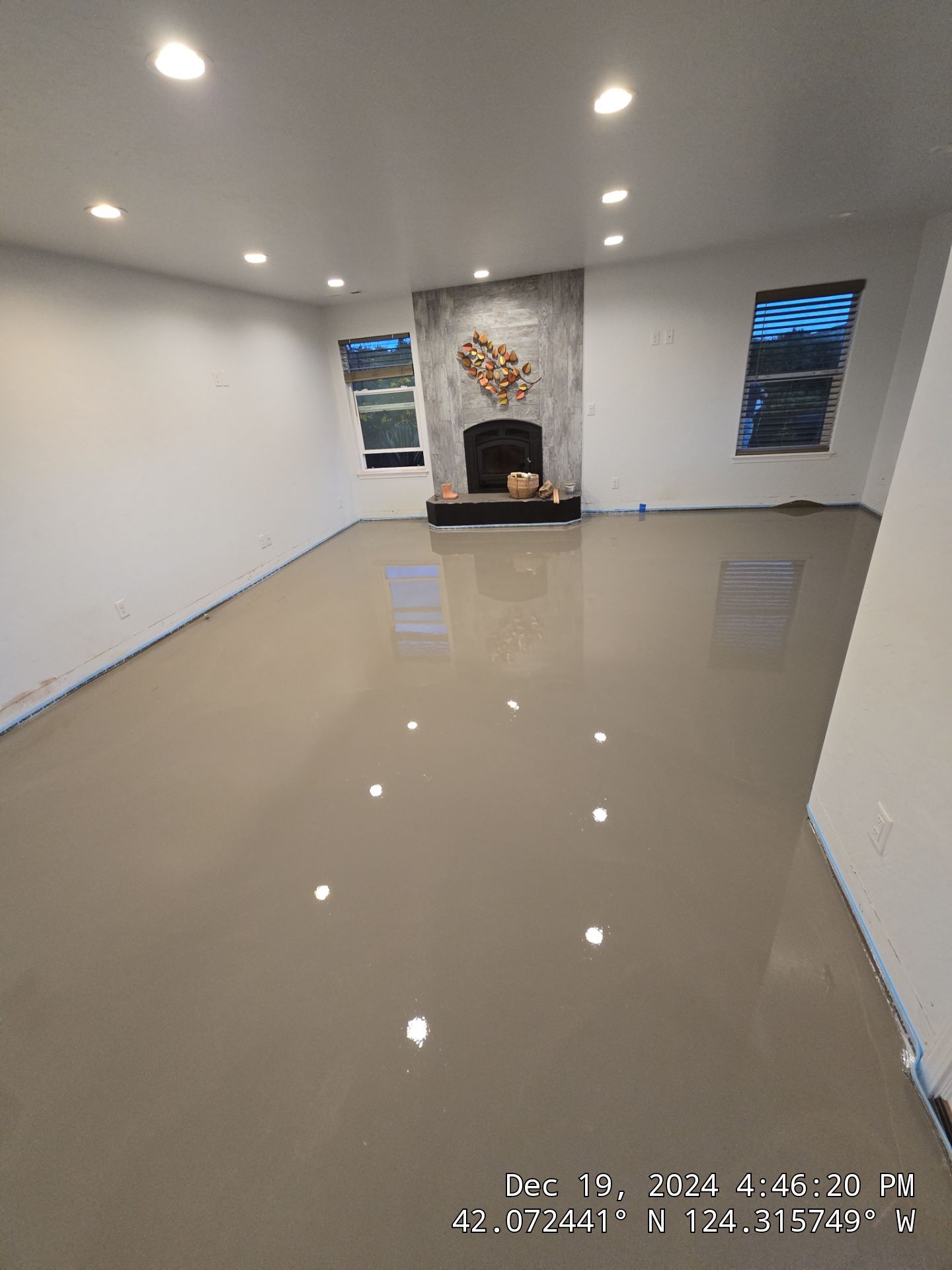 Structural Subfloor Repair and LVP Flooring Installation in Brookings by KMD Surfaces INC.