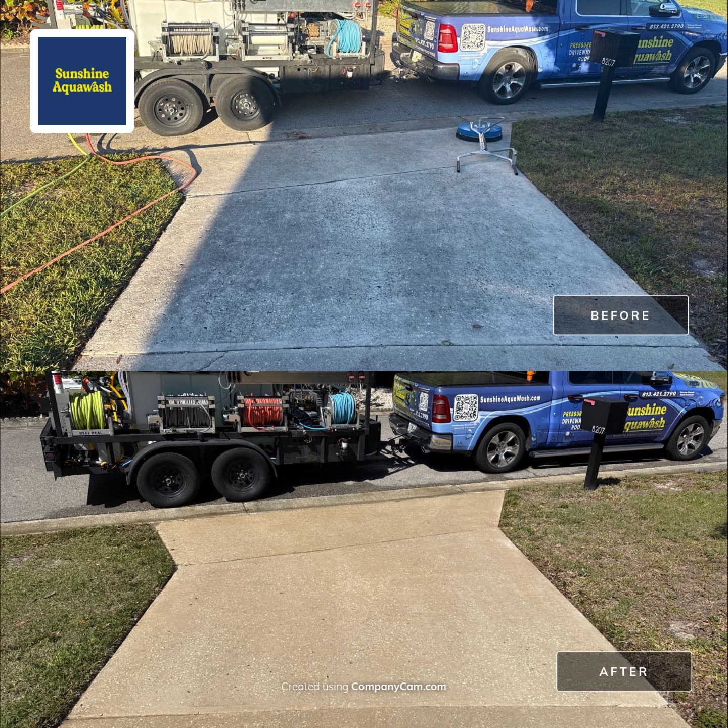 Full Exterior Cleaning Before Painting – Sarasota, FL (Near Sarasota Airport) by Sunshine AquaWash