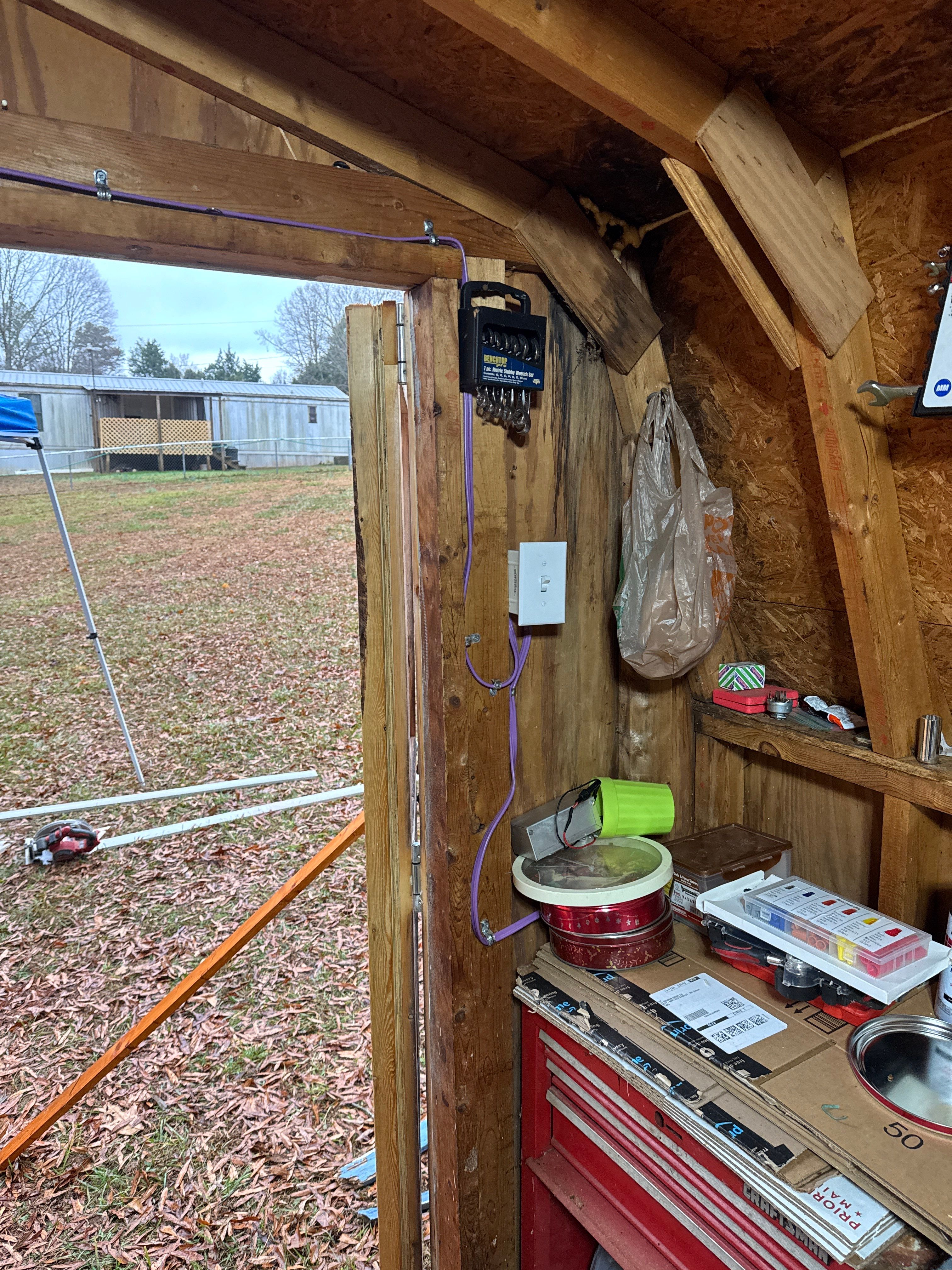 Work Shed Restoration & Electrical by A Step Above Handy LLC