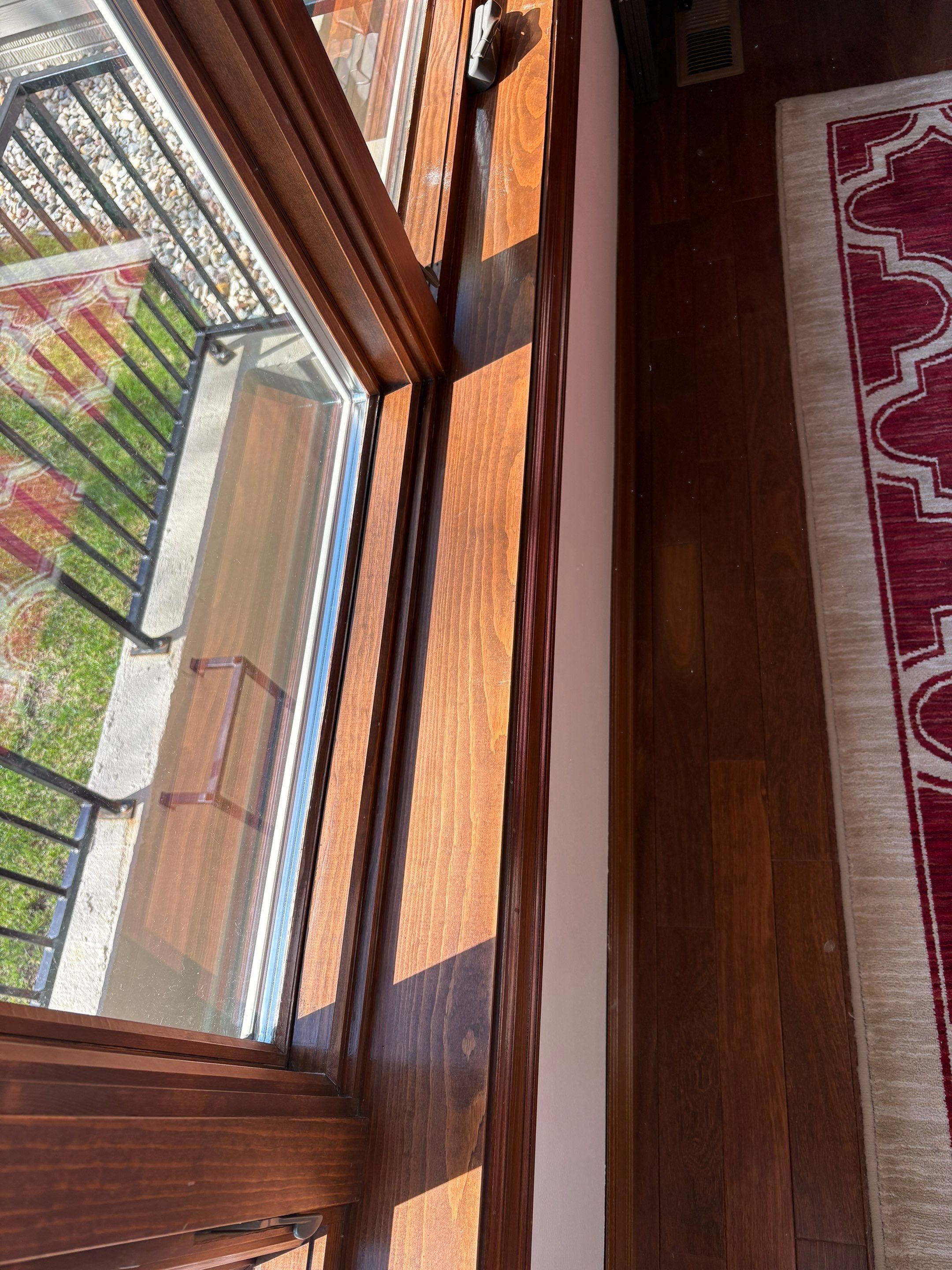 Interior Wood Window Trim and Door Frame Finishing in Sioux Falls by Select Painting, Coatings & Garage Cabinets