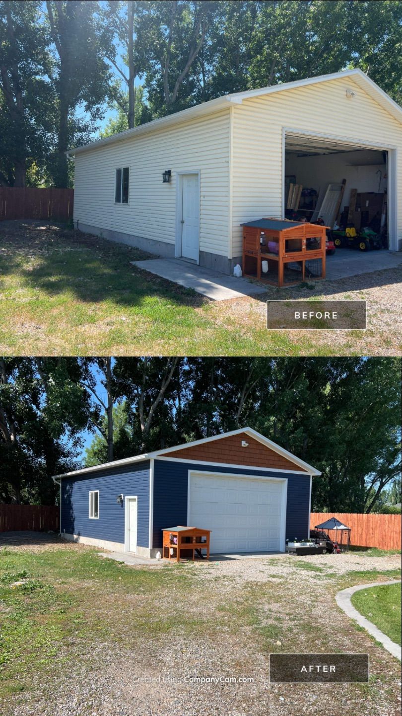 Project in Rigby by Rocky Mountain Siding LLC