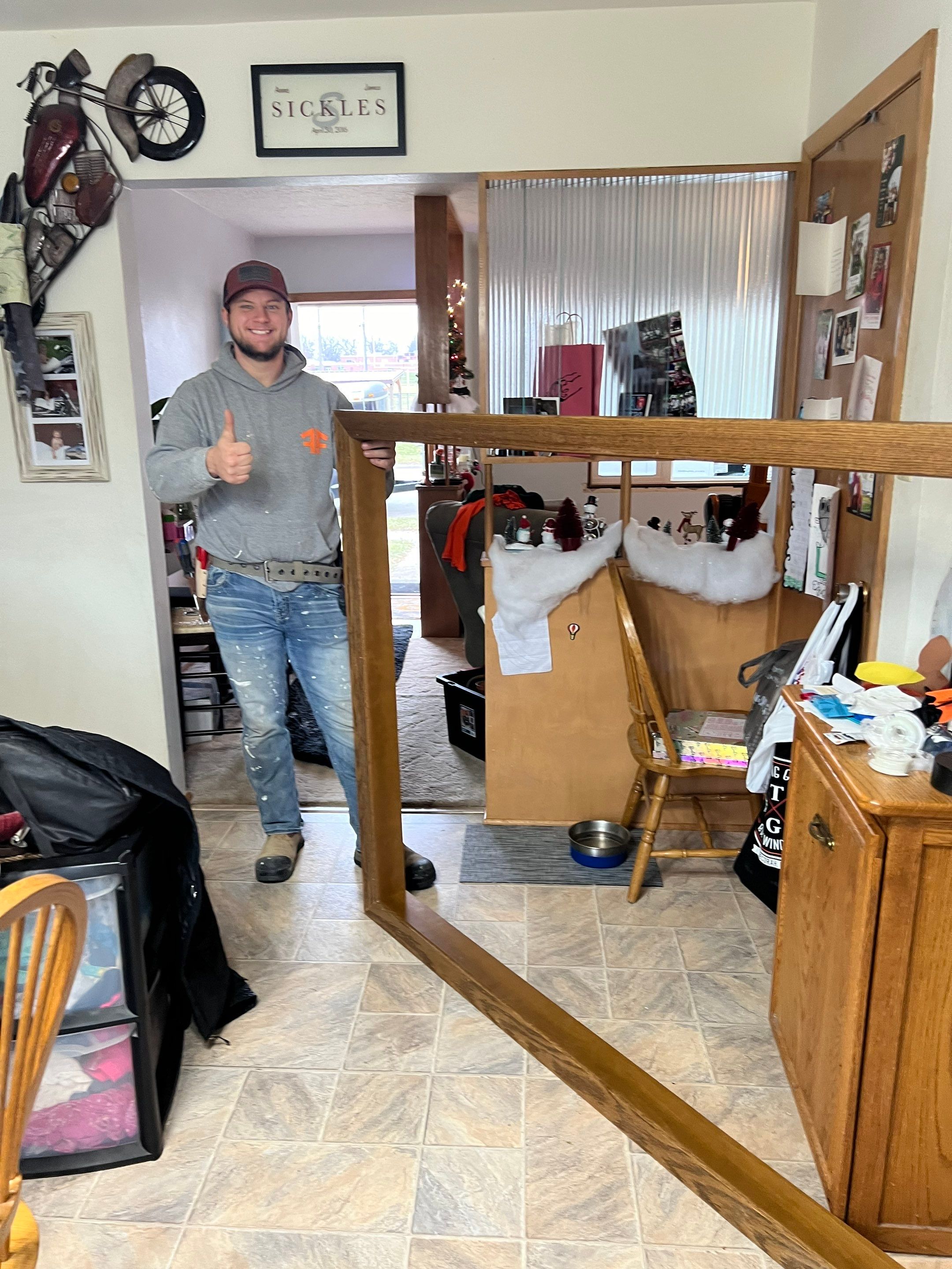 Window installation by United Windows and Siding LLC