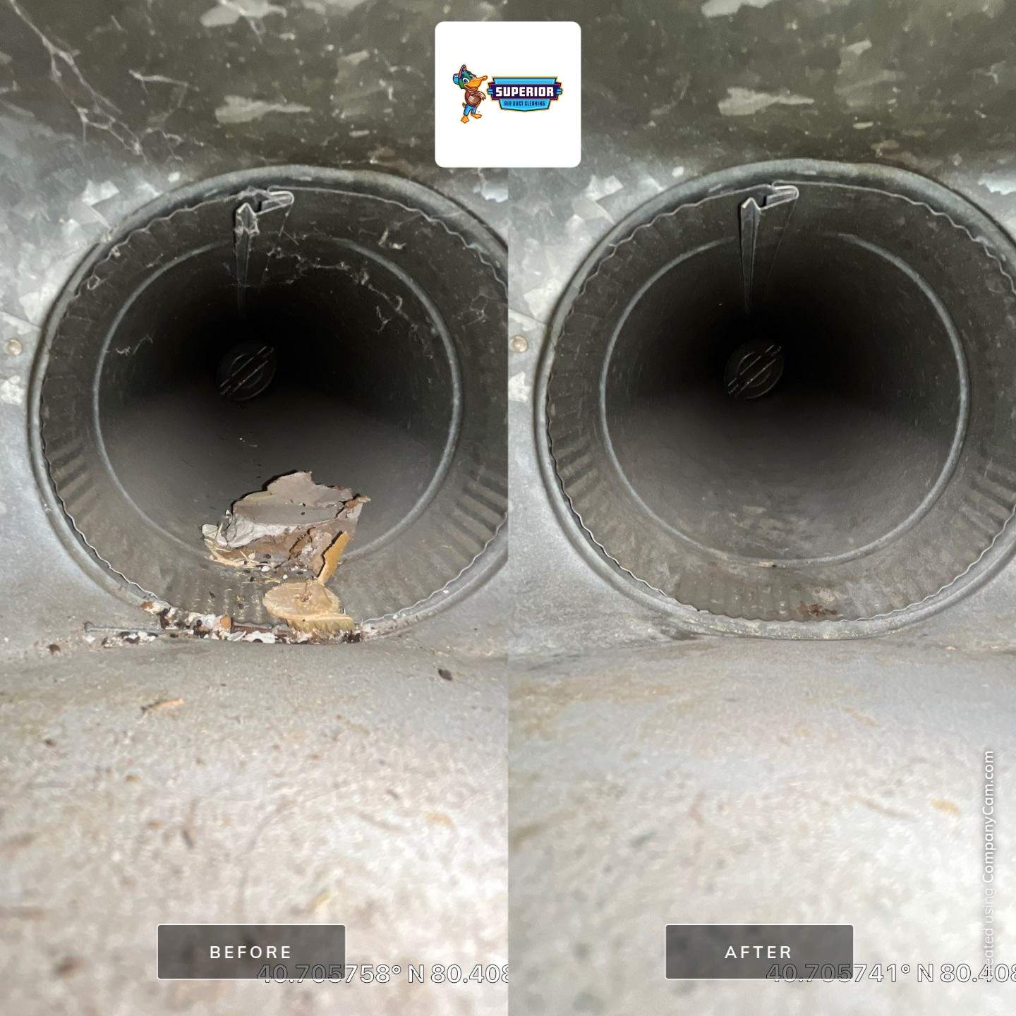 Air Duct Cleaning With a Vacuum Truck in Beaver, PA by Superior Air Duct Cleaning