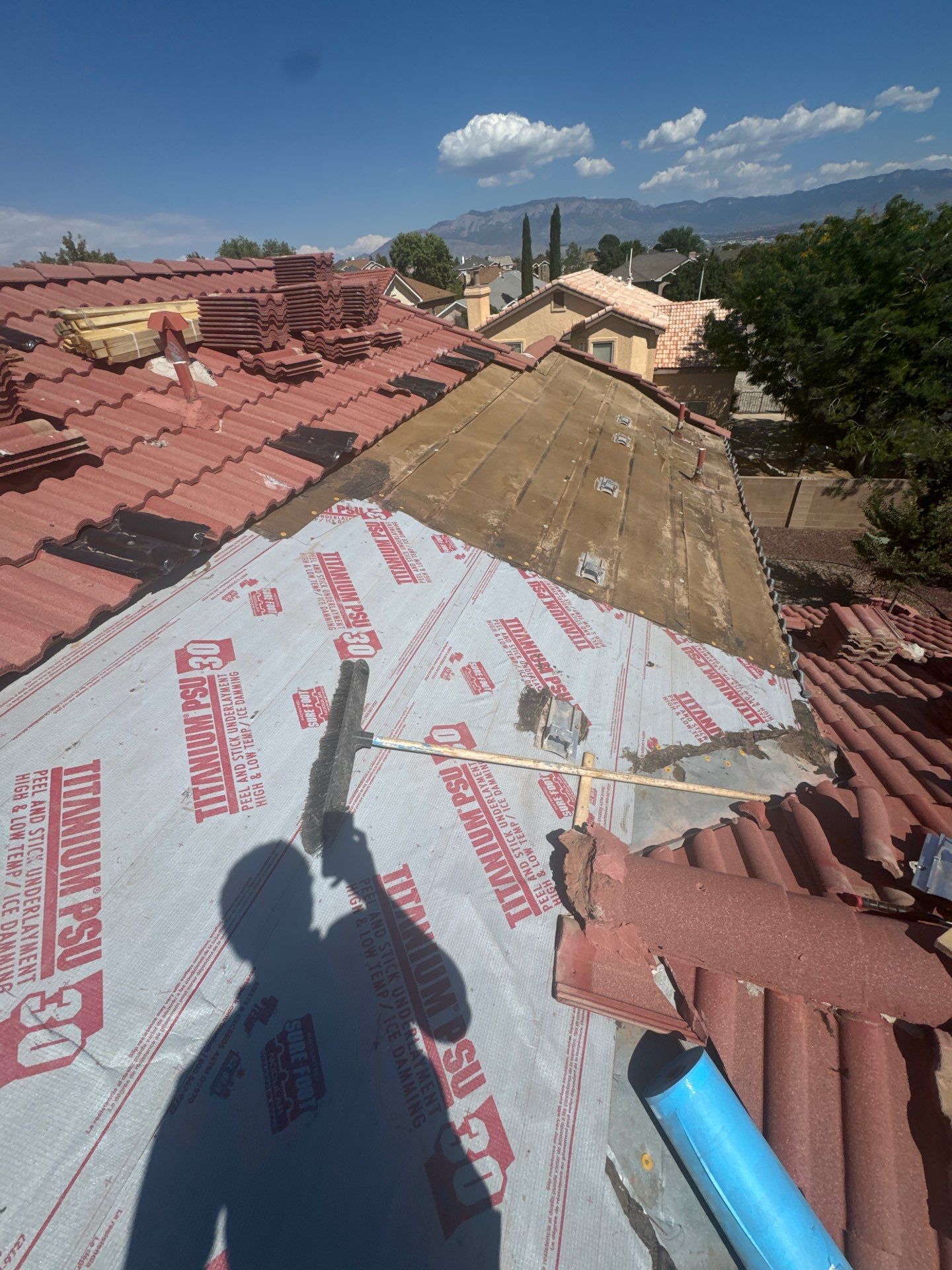 Spanish Red Concrete Tile by Reimagine Roofing