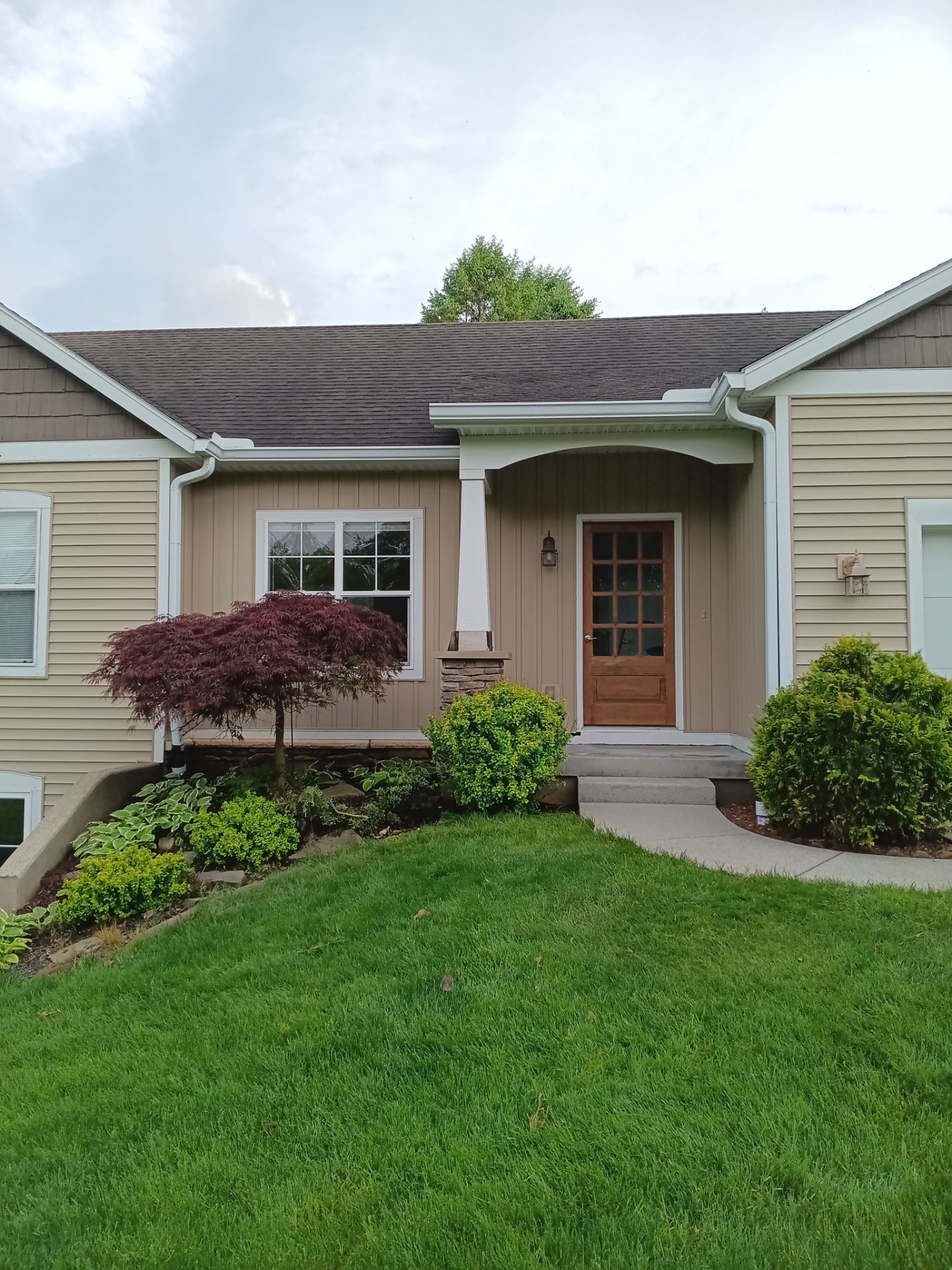 Exterior trim caulking, prime and paint. by Gordon Painting