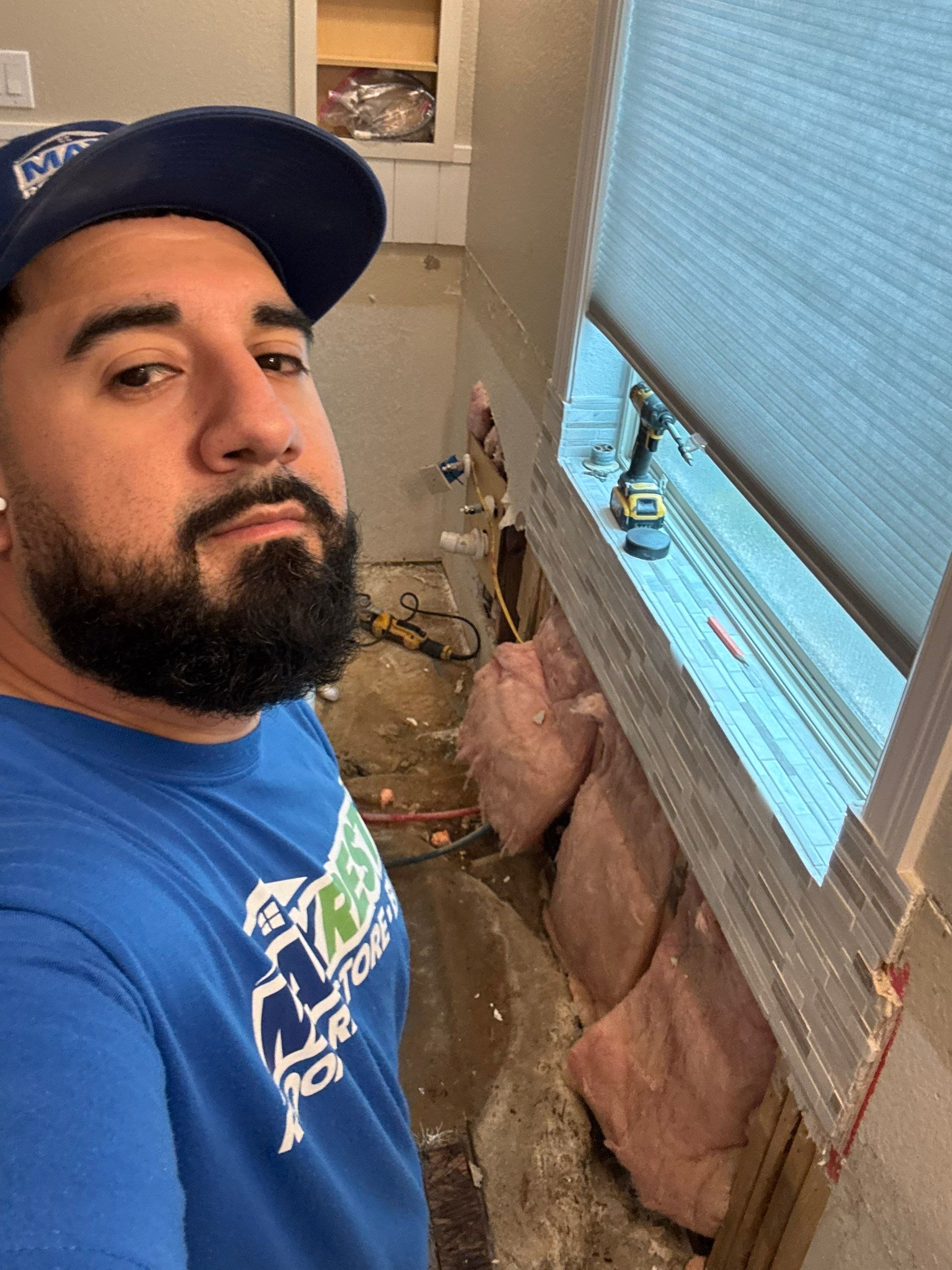 Hidden Plumbing Leak & Bathroom Restoration