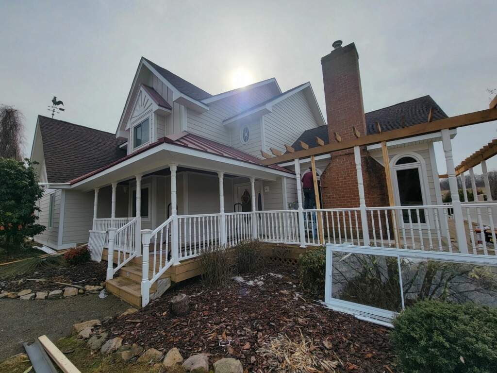 Complete Exterior Remodel by American Home Contractors