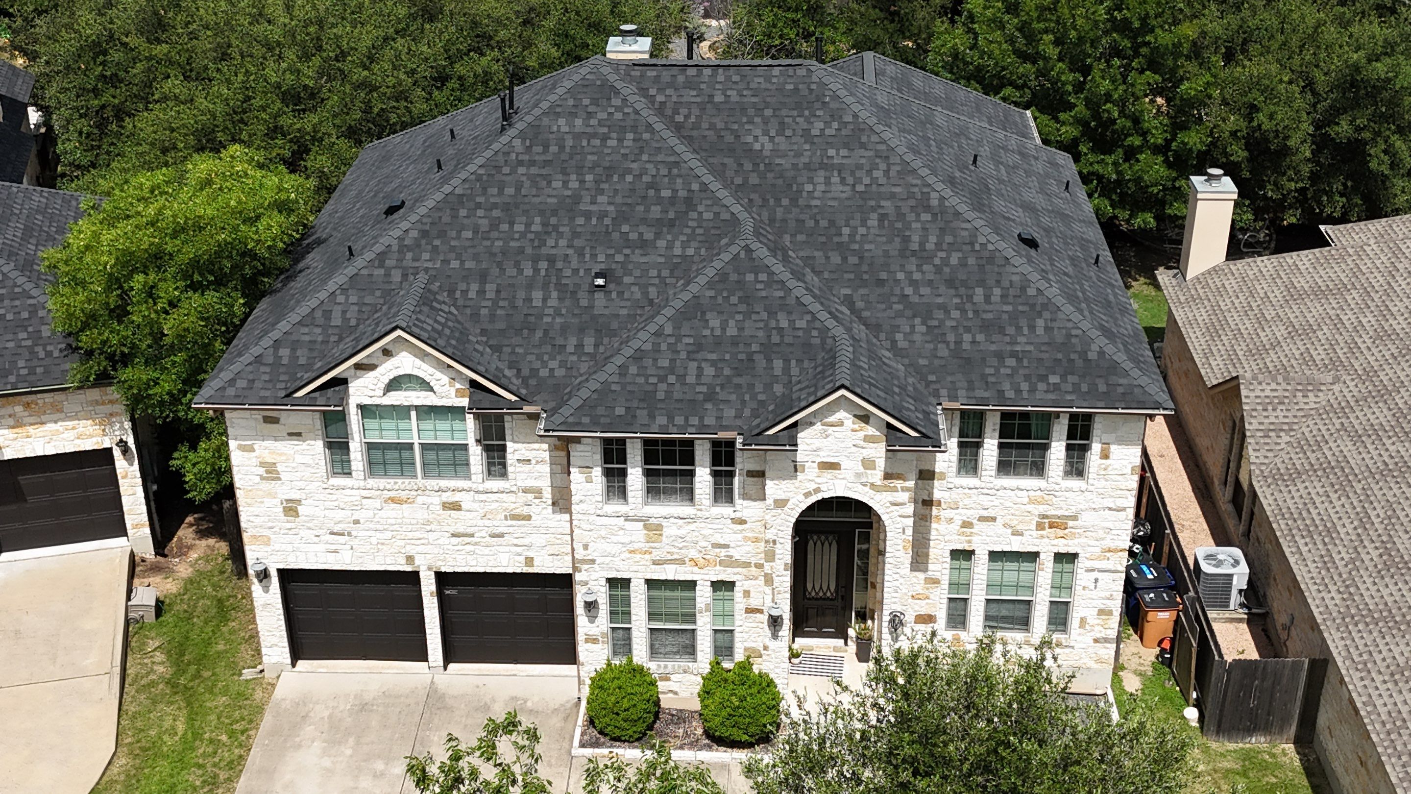 IKO Dynasty Granite Black by Perennial Roofing 