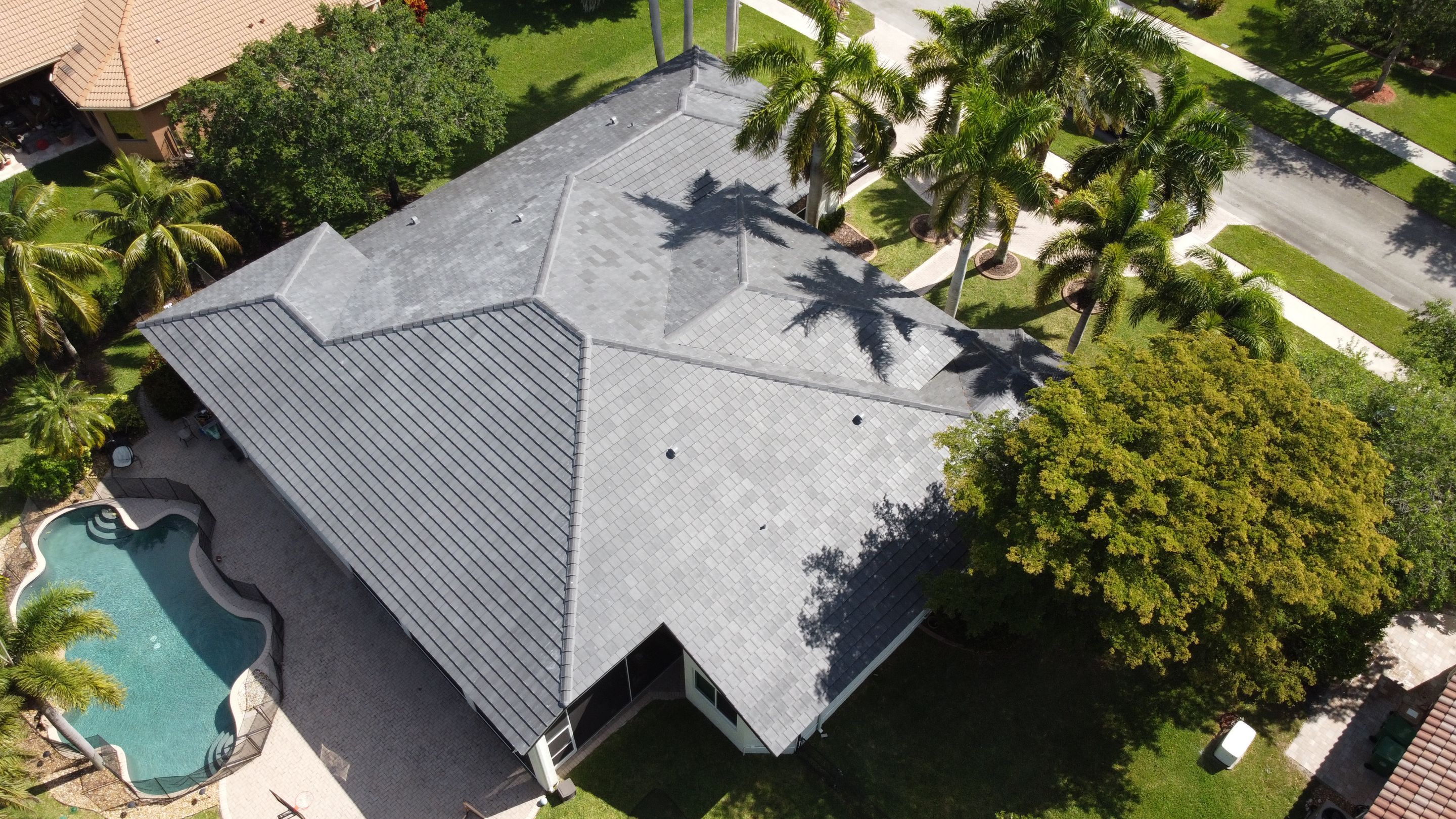 Residential Roofing Installation using Eagle Roofing Tile by BLUES BROTHERS ROOFING