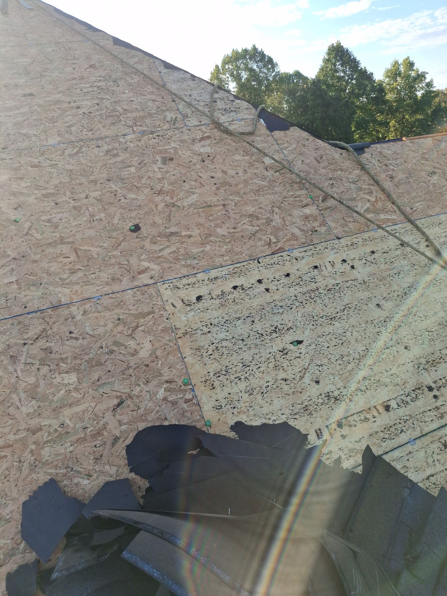 Residential Roofing Installation using GAF Timberline HDZ Oyster Grey by Rainstoppers Roofing