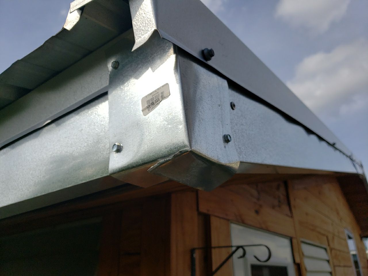 Gutter Installation using K-Style Seamless Gutters and Soffit and Fascia Replacement by Gutter Professors