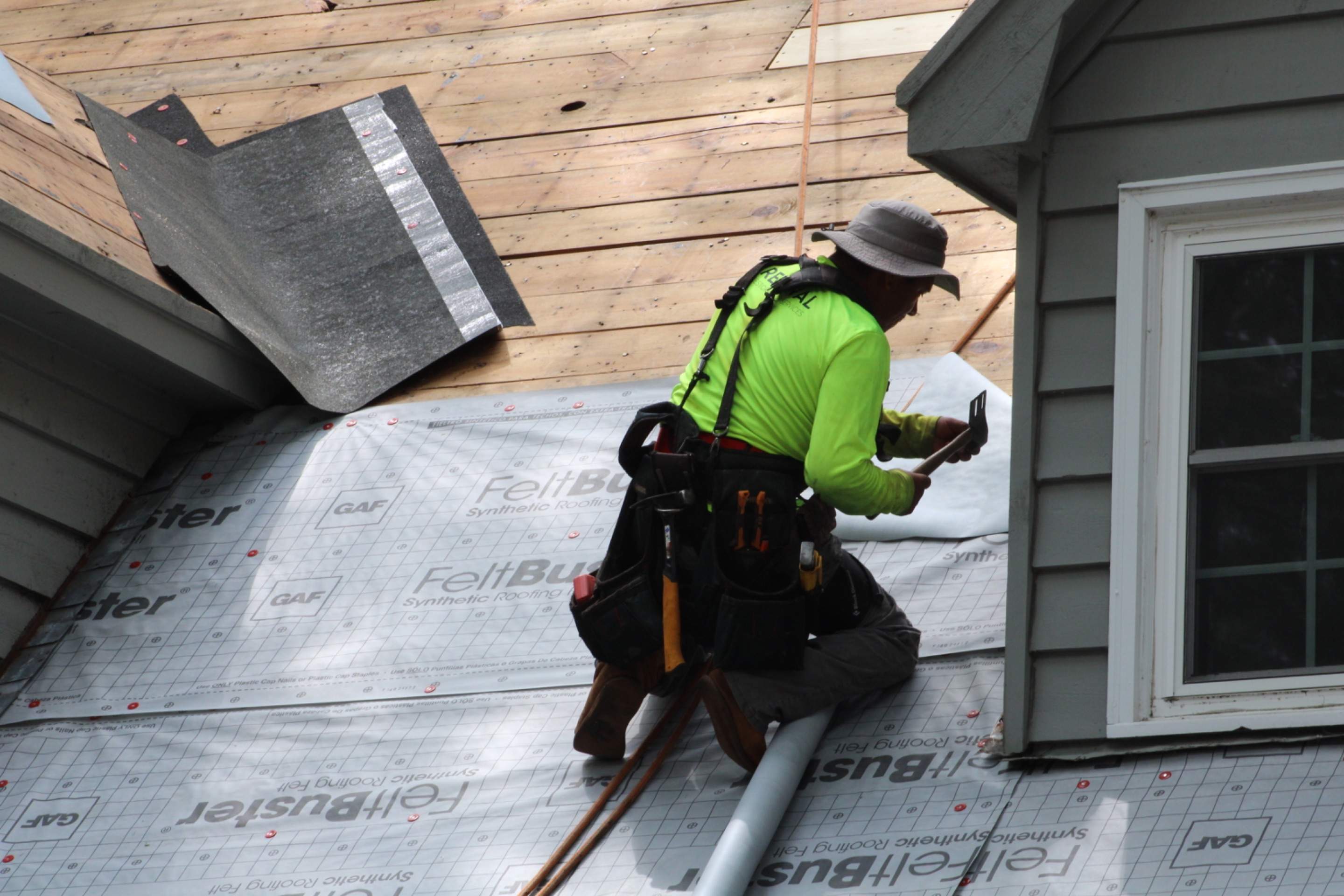 Collierville Roof Replacement Following Major Tree Impact Damage with interior repairs by Revival Roofing Services