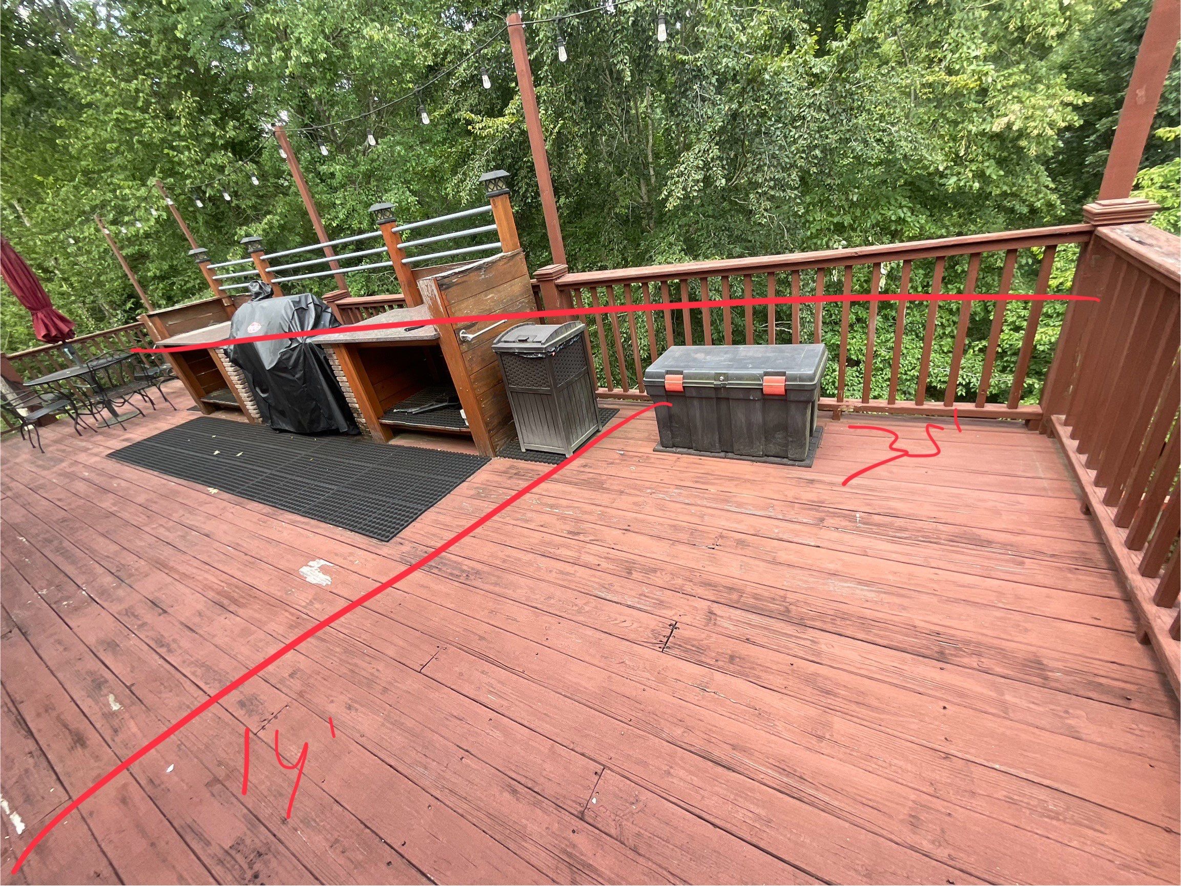 Multi-Level Composite Deck and Staircase Installation in Stonecrest by Swift Home Renovations