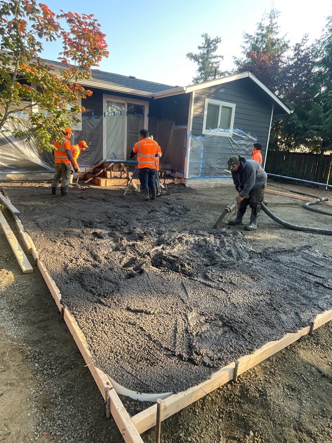 Mike | Patio Rennovation, Concrete Project by Jireh Asphalt & Concrete Inc 