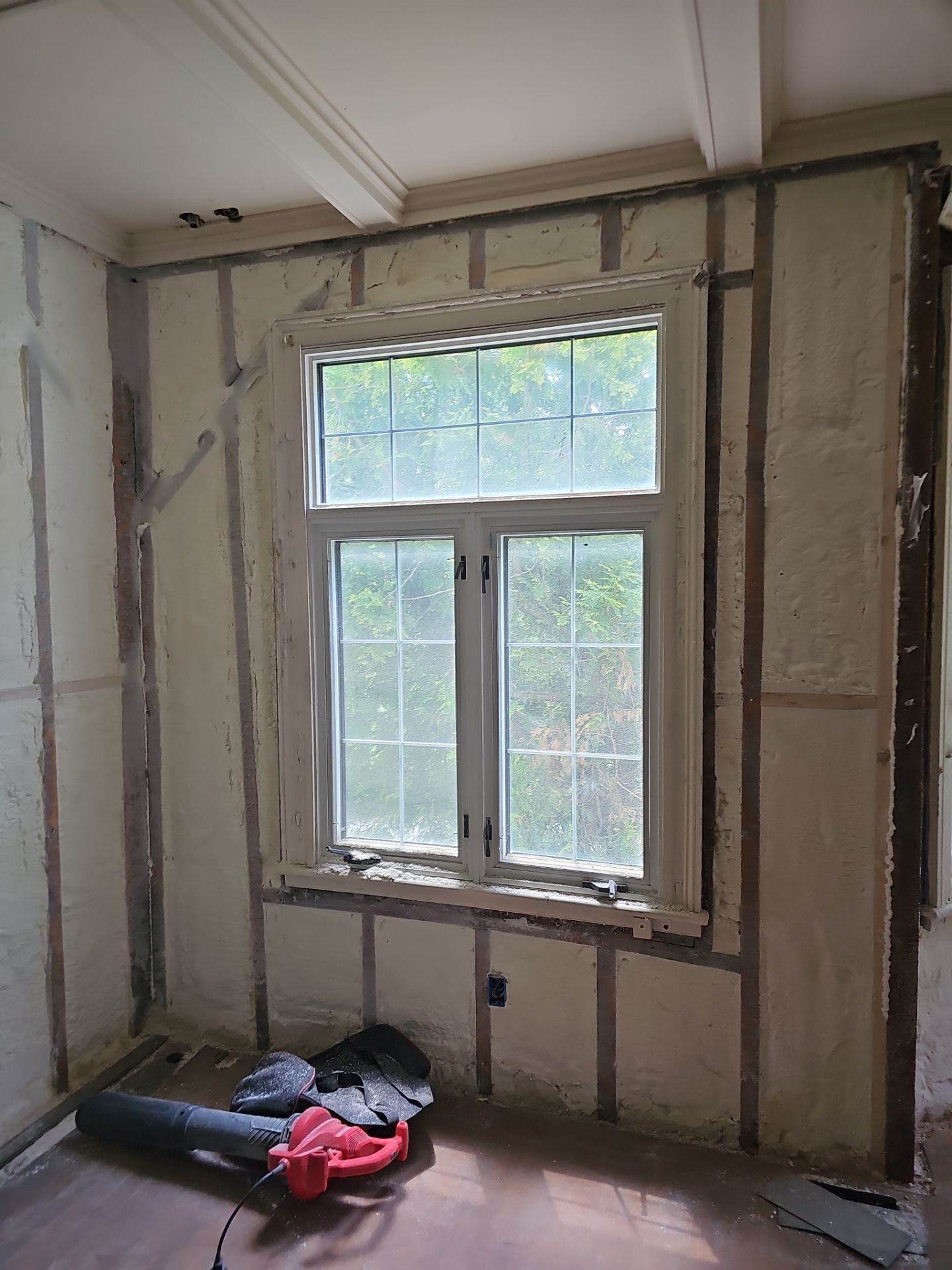 Home Remodel using Closed Cell Spray Foam by NYS Foam & Energy