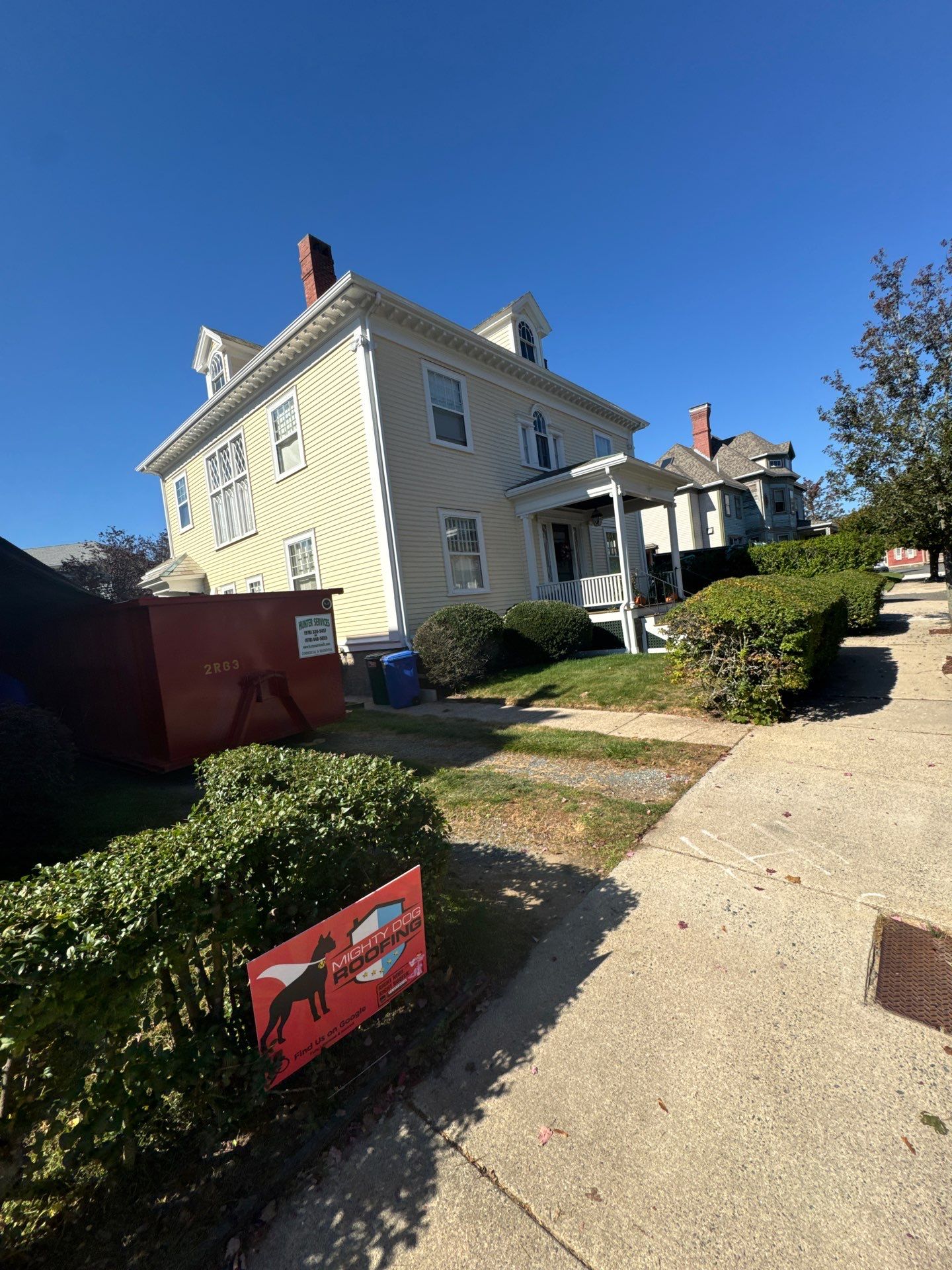 Full Asphalt Shingle Roof Replacement & EPDM Roof Inspection by Mighty Dog Roofing of Greater Middlesex County