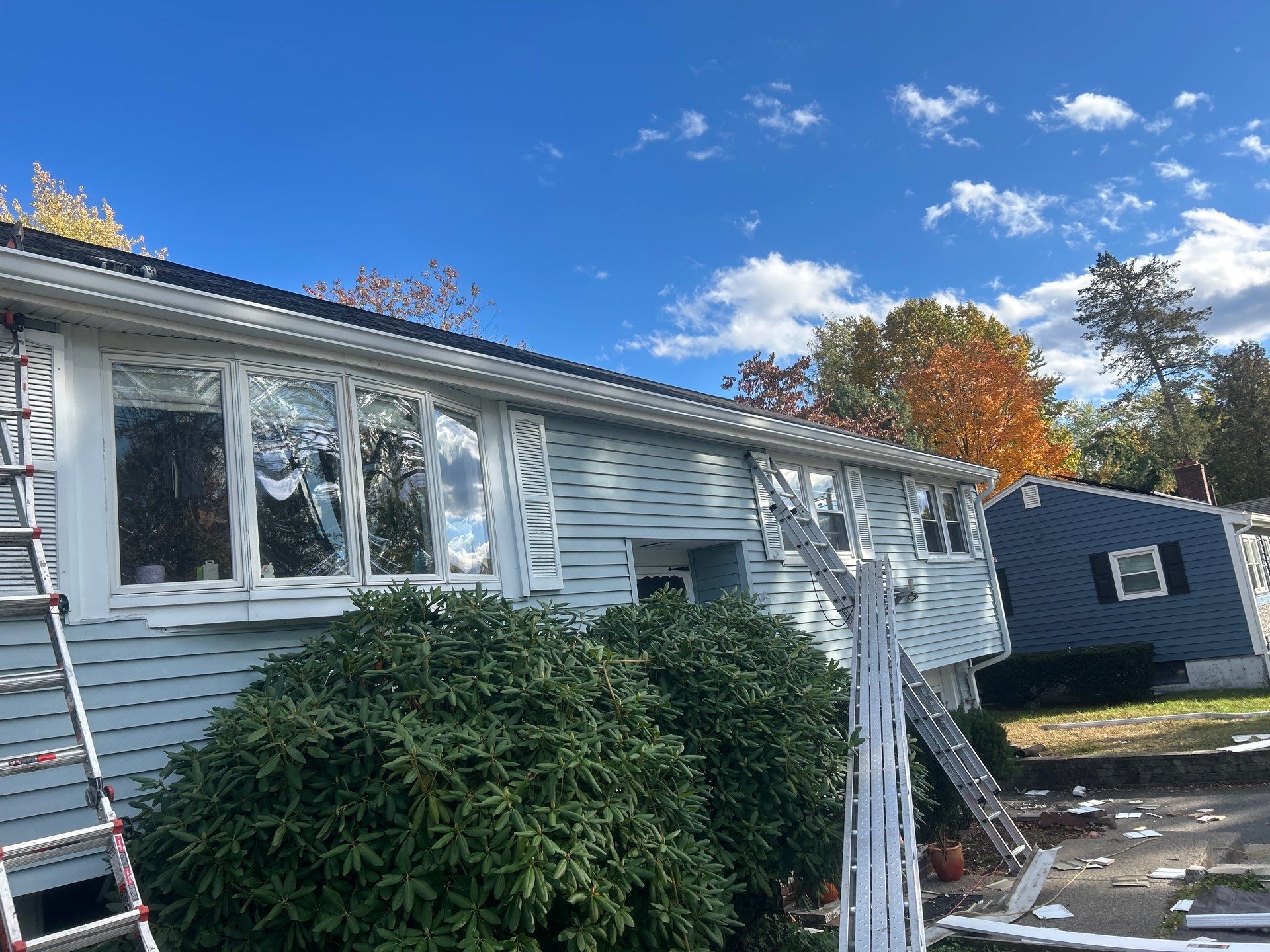 Full Roofing, Chimney, and Gutter Renovation | Woburn, MA by Mighty Dog Roofing of Greater Middlesex County