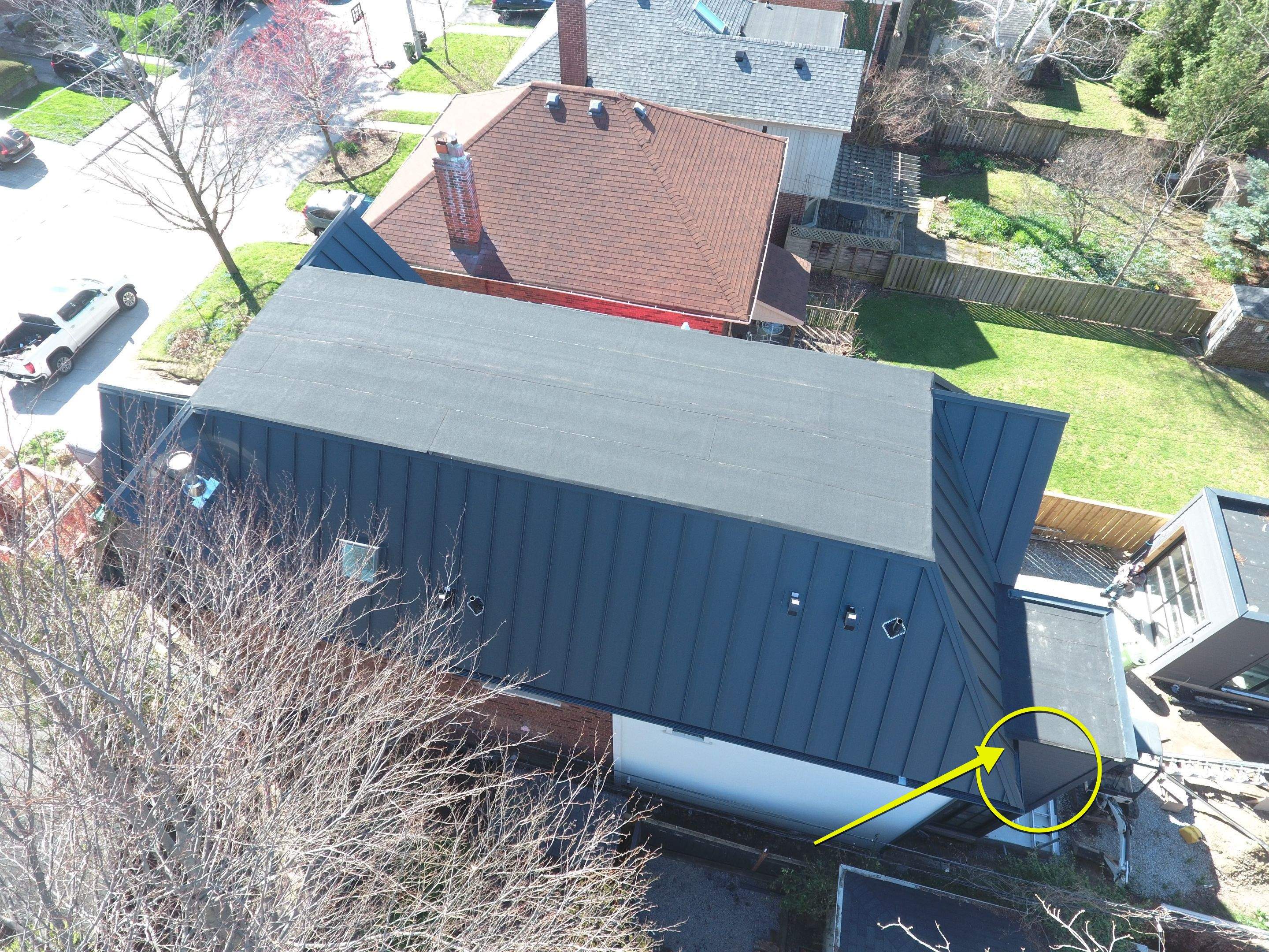 New Home Construction using 24 Ga Standing Seam Metal by Jay Carter Roofing & Sheet Metal