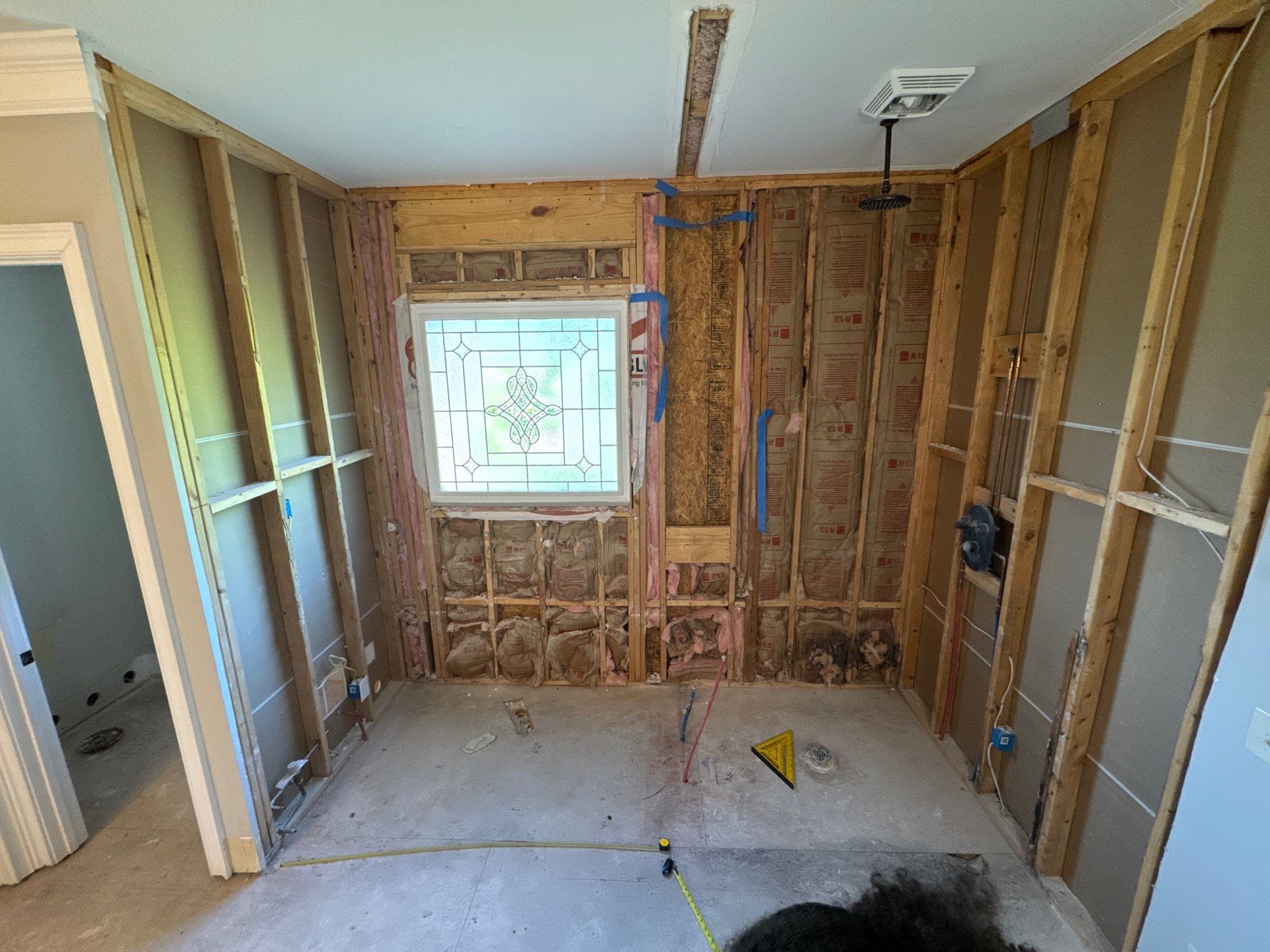 Master bathroom renovation by Prudencio